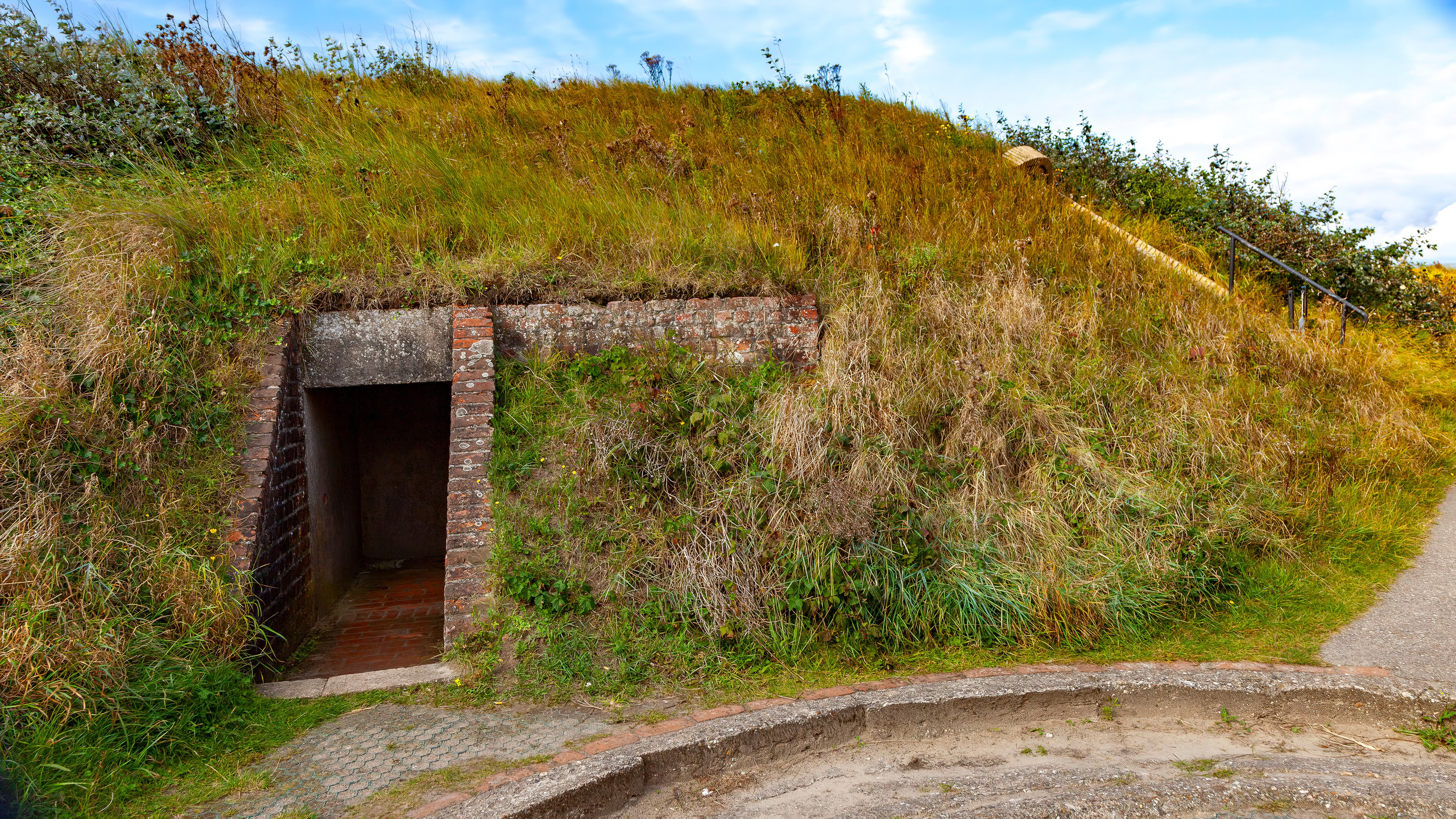 171.Atlantikwall Raversyde.Belgium.17.9.2024. Путешествия в формате 360......