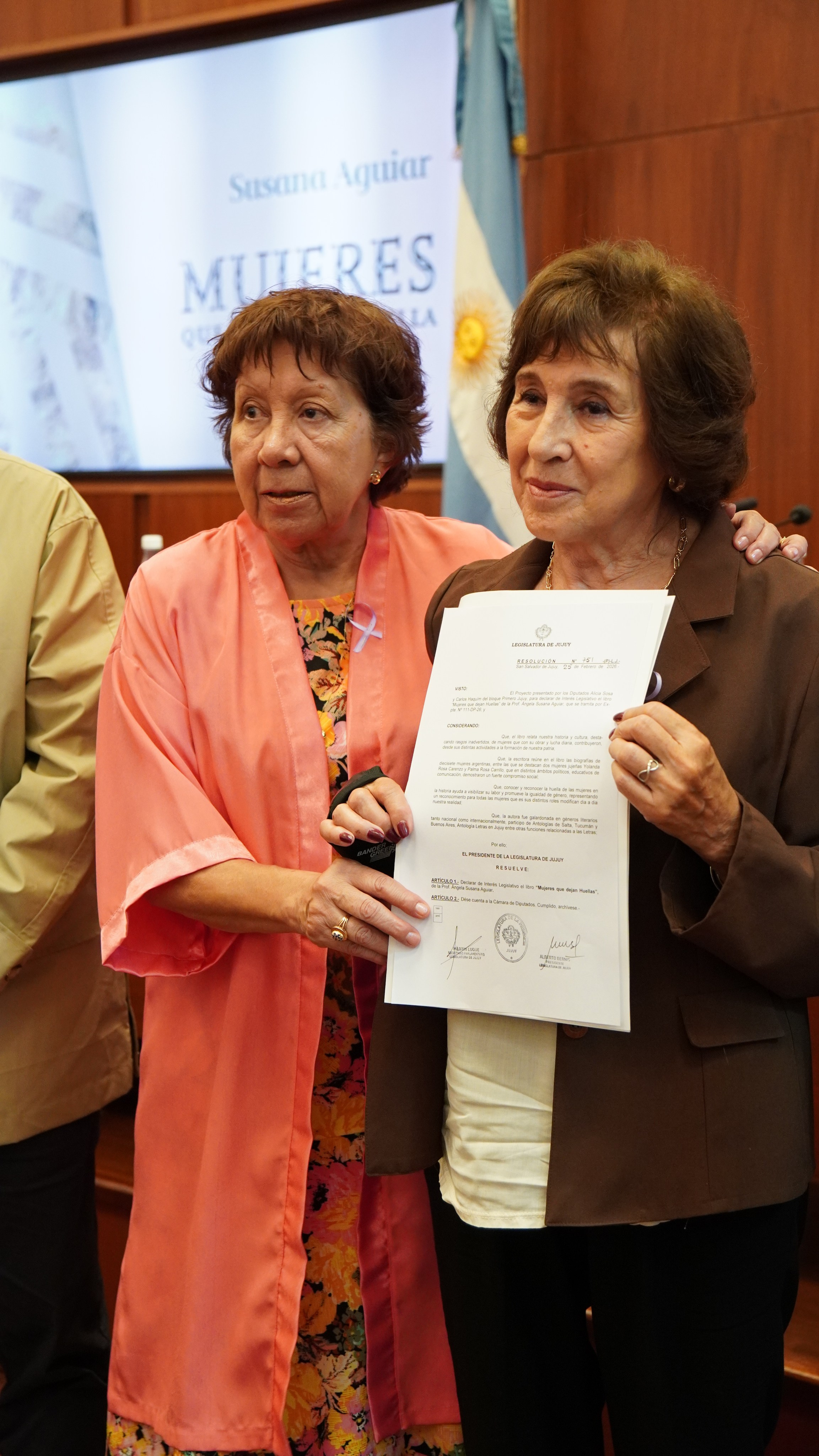 Presentación de libro, Legislatura de Jujuy. Cuarta Pared