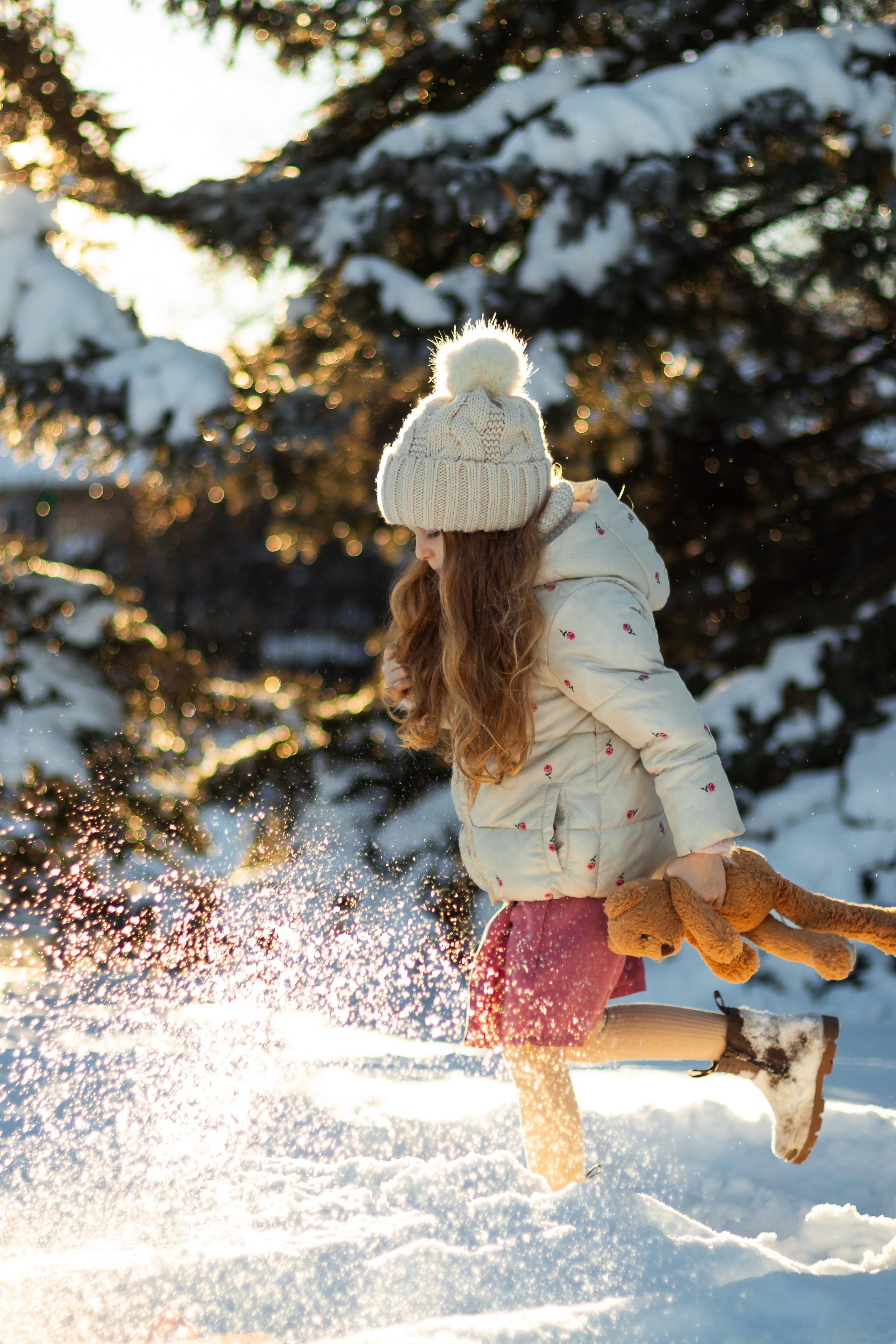 Winter. Photographer Yana Galetskaya in Grand Prairie
