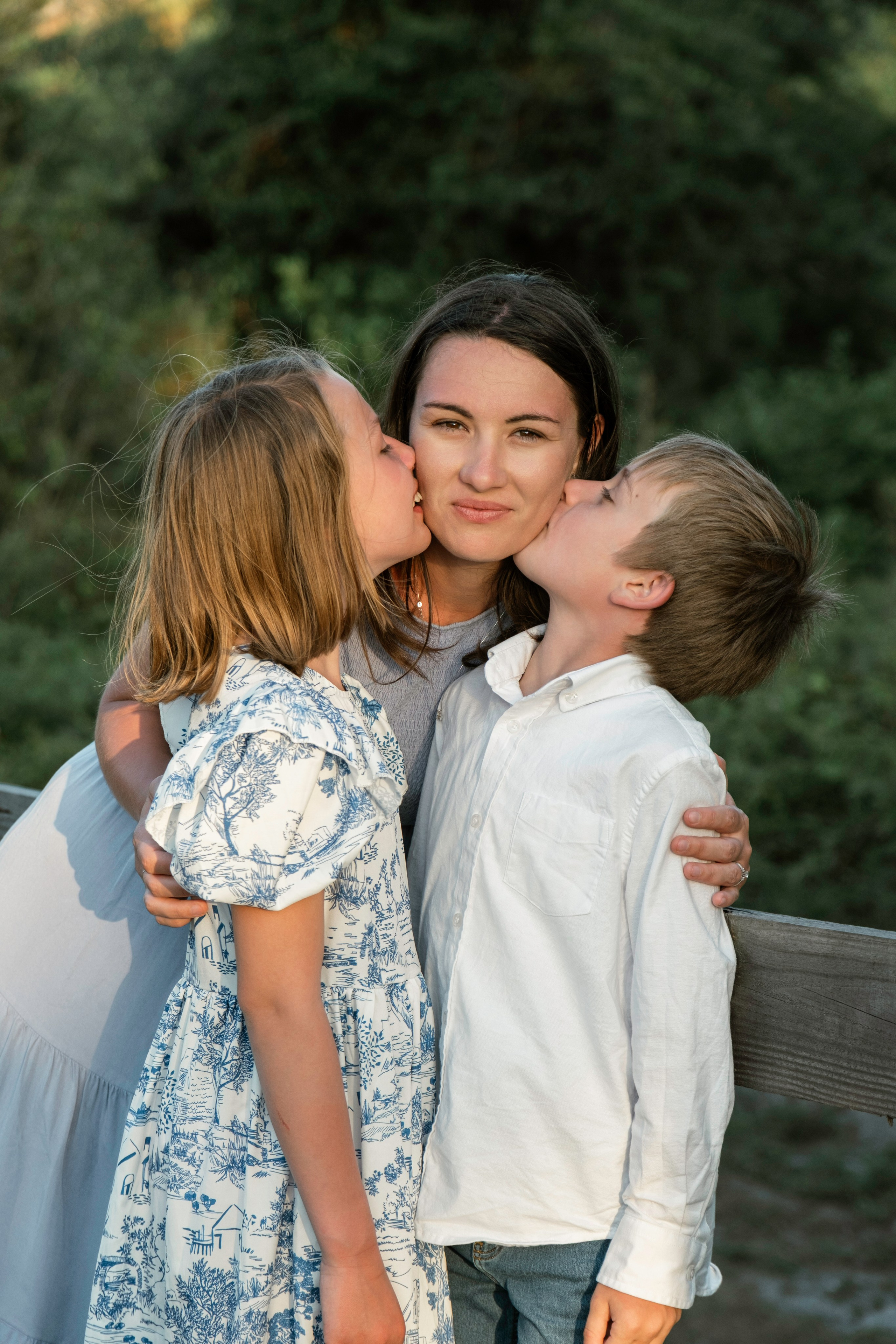 Anastasia and family. Photographer Vladmir Gladkov