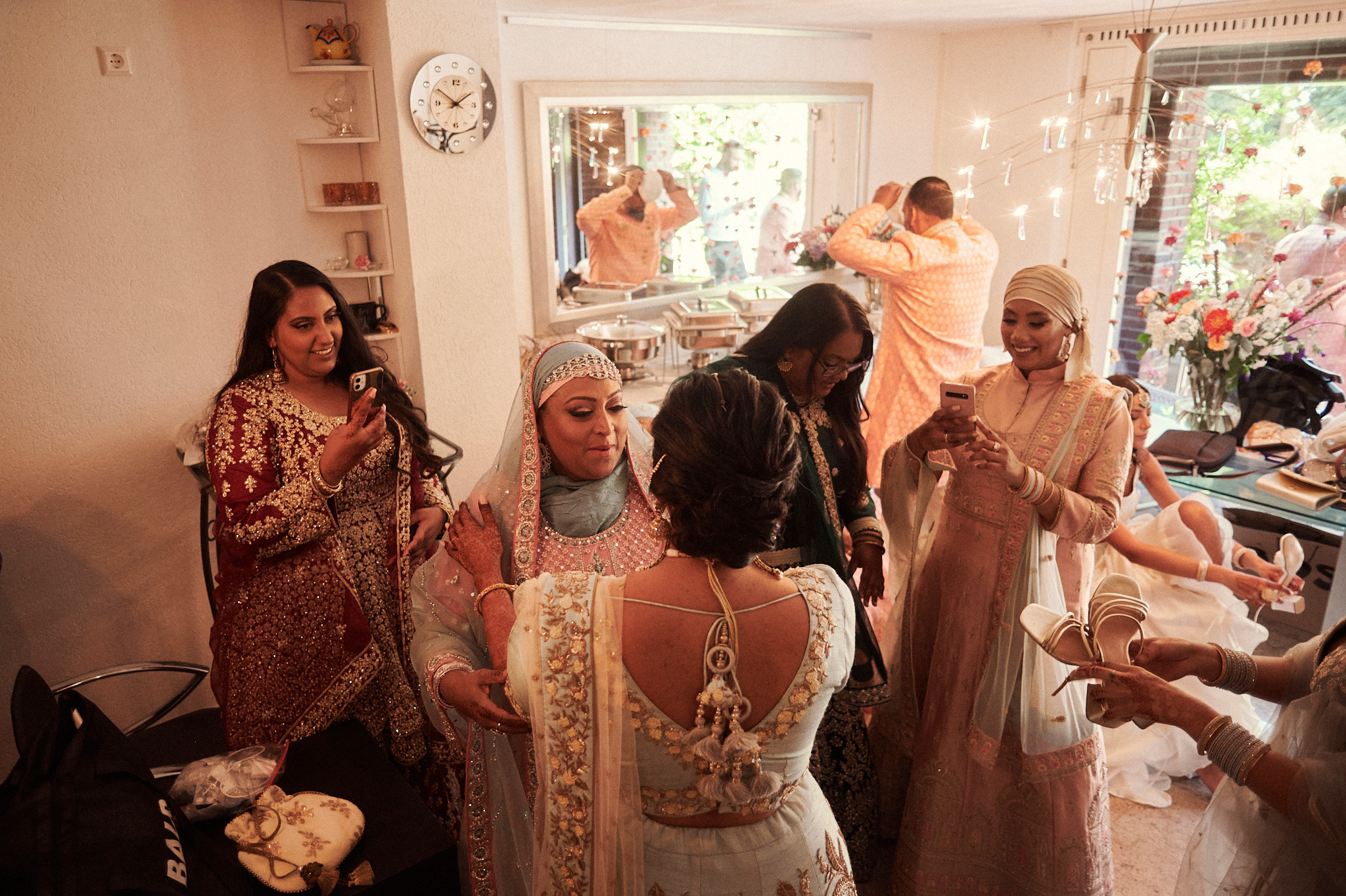 Indian wedding in Amsterdam. Portrait and Wedding Photographer Brussels & Amsterdam