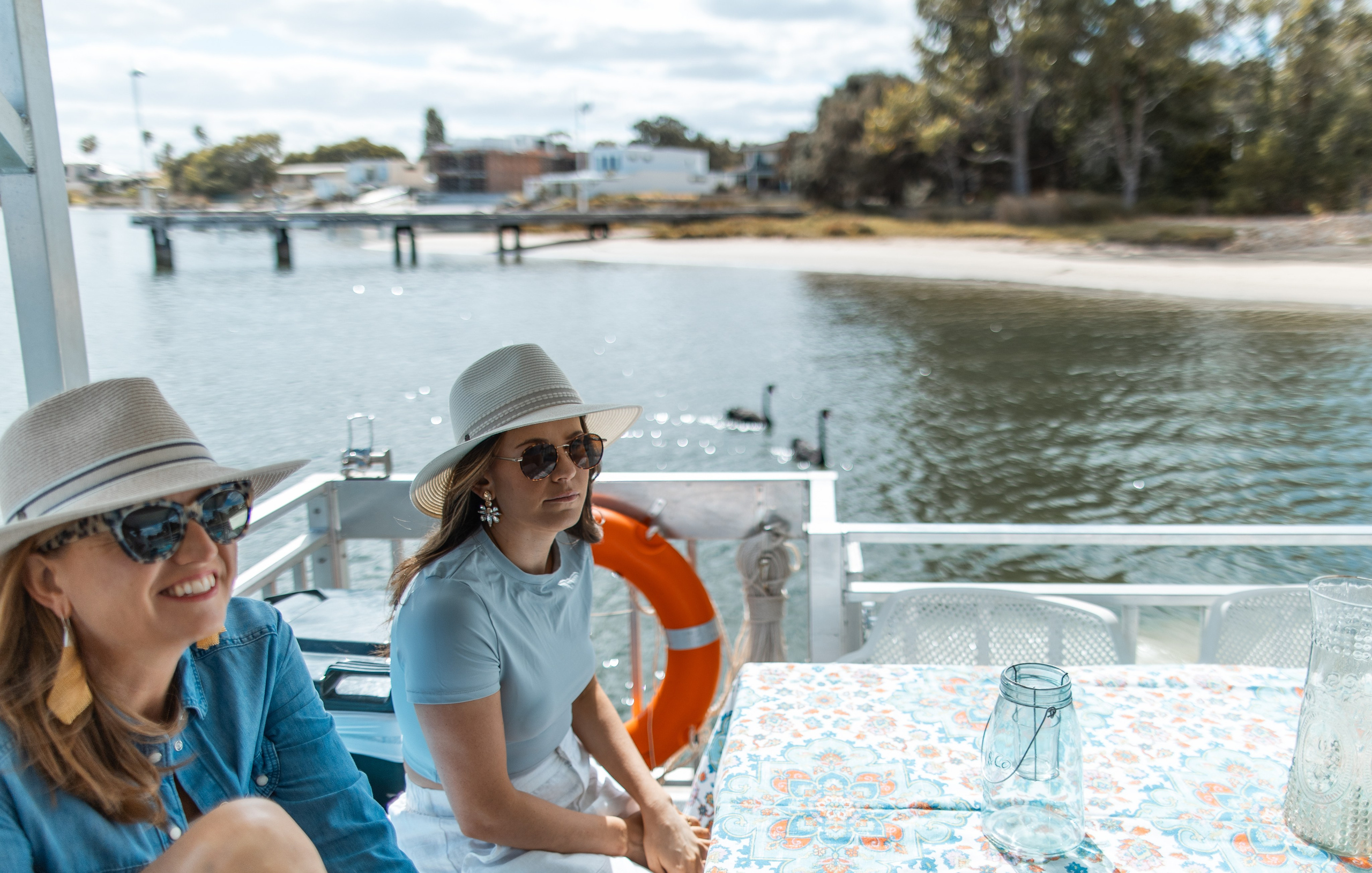 Green Duck Society — House Boats Mandura (Hats photoshoot)
