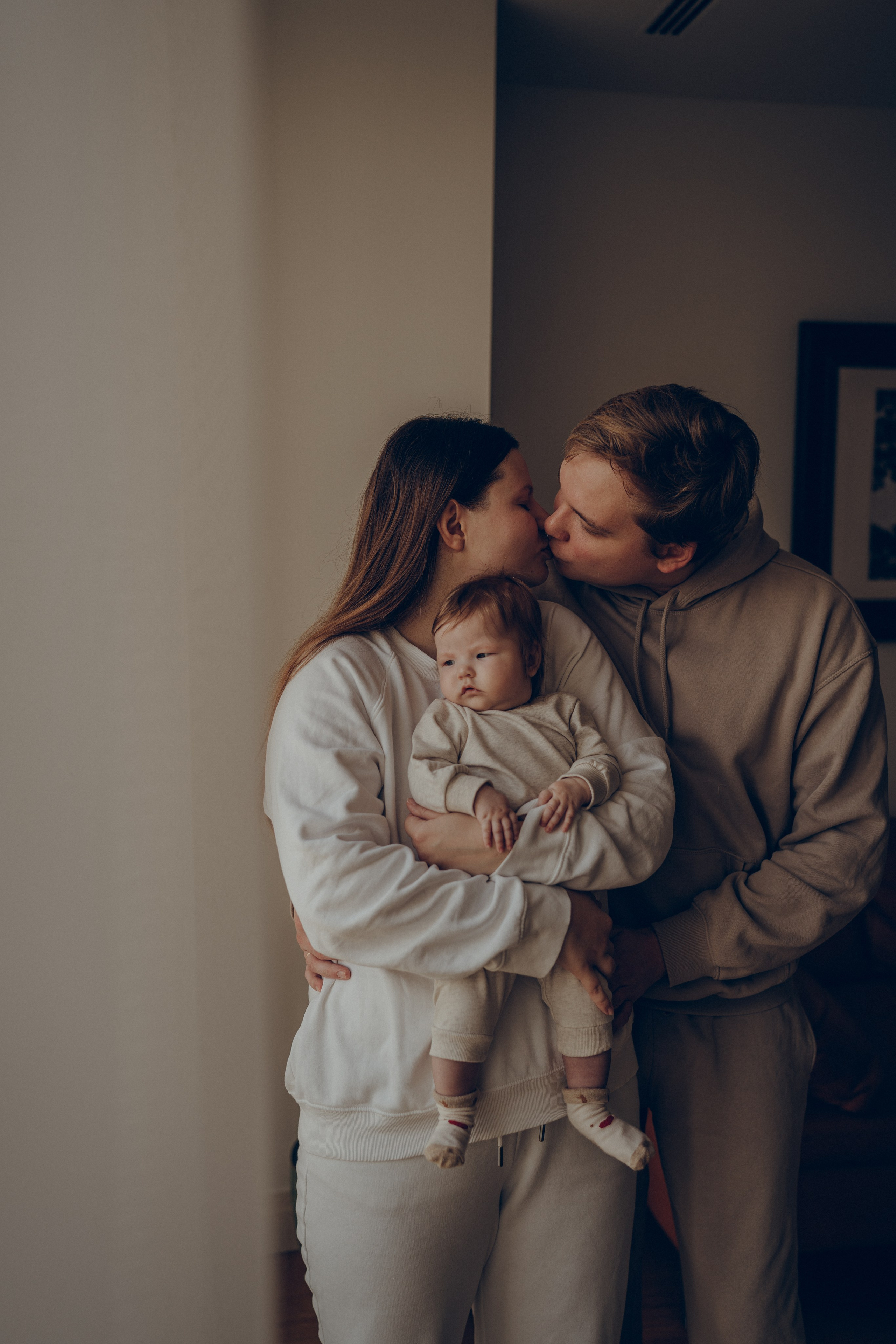 Семейная с младенцем. Фотограф Москва Ларина Юлия