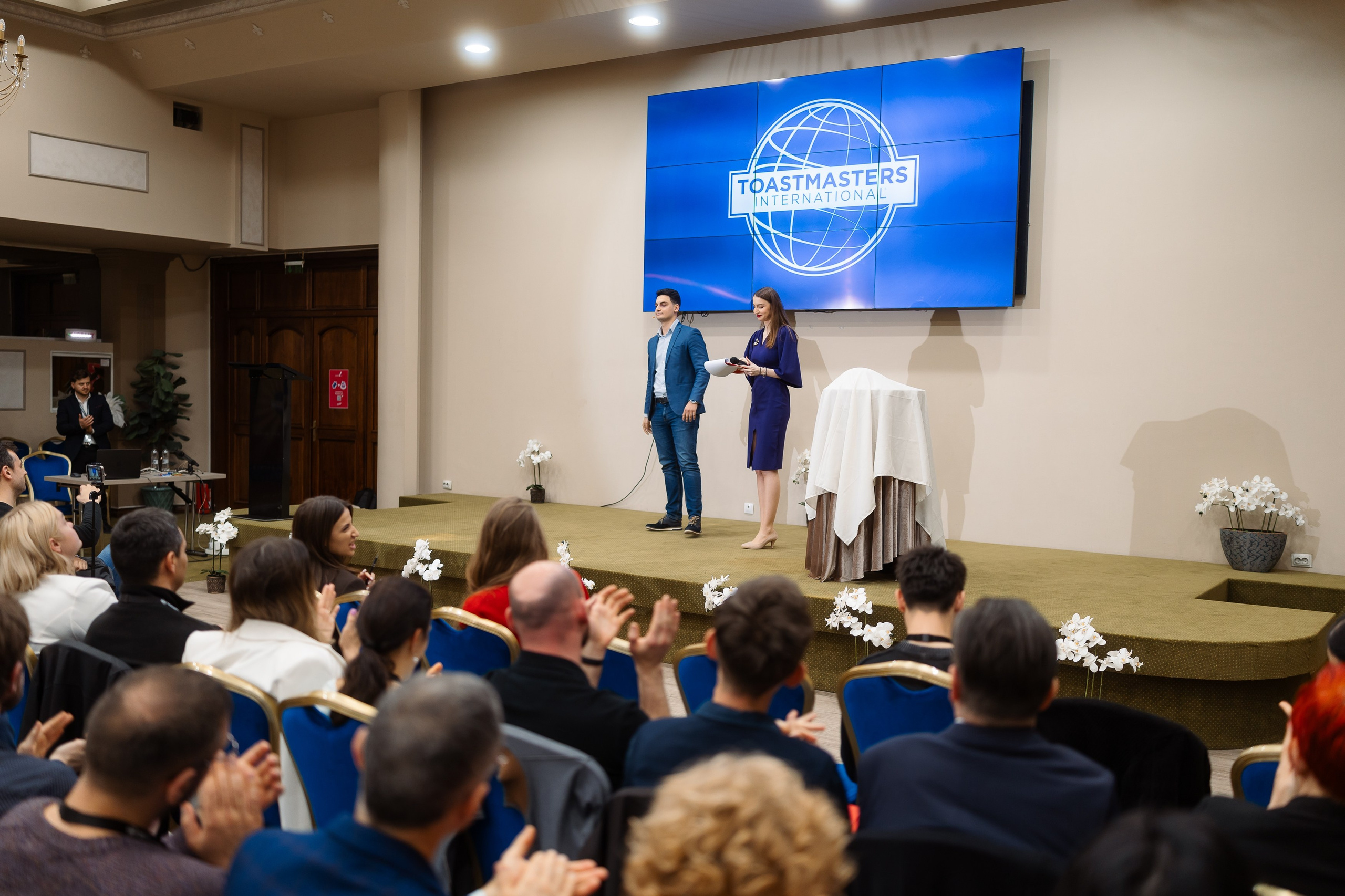 Toastmasters Conference. Marius Ciocan