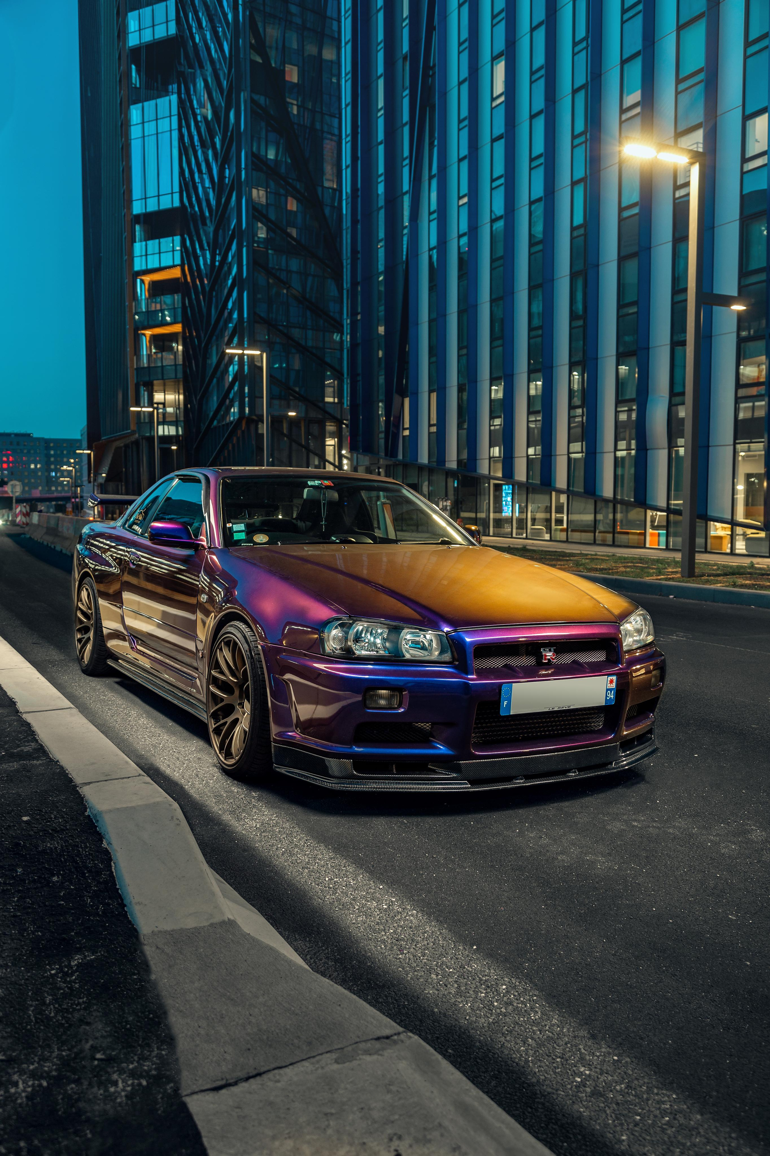 Nissan Skyline GT-R R34 V-Spec. Photographer in Paris — Vitalii Motruk