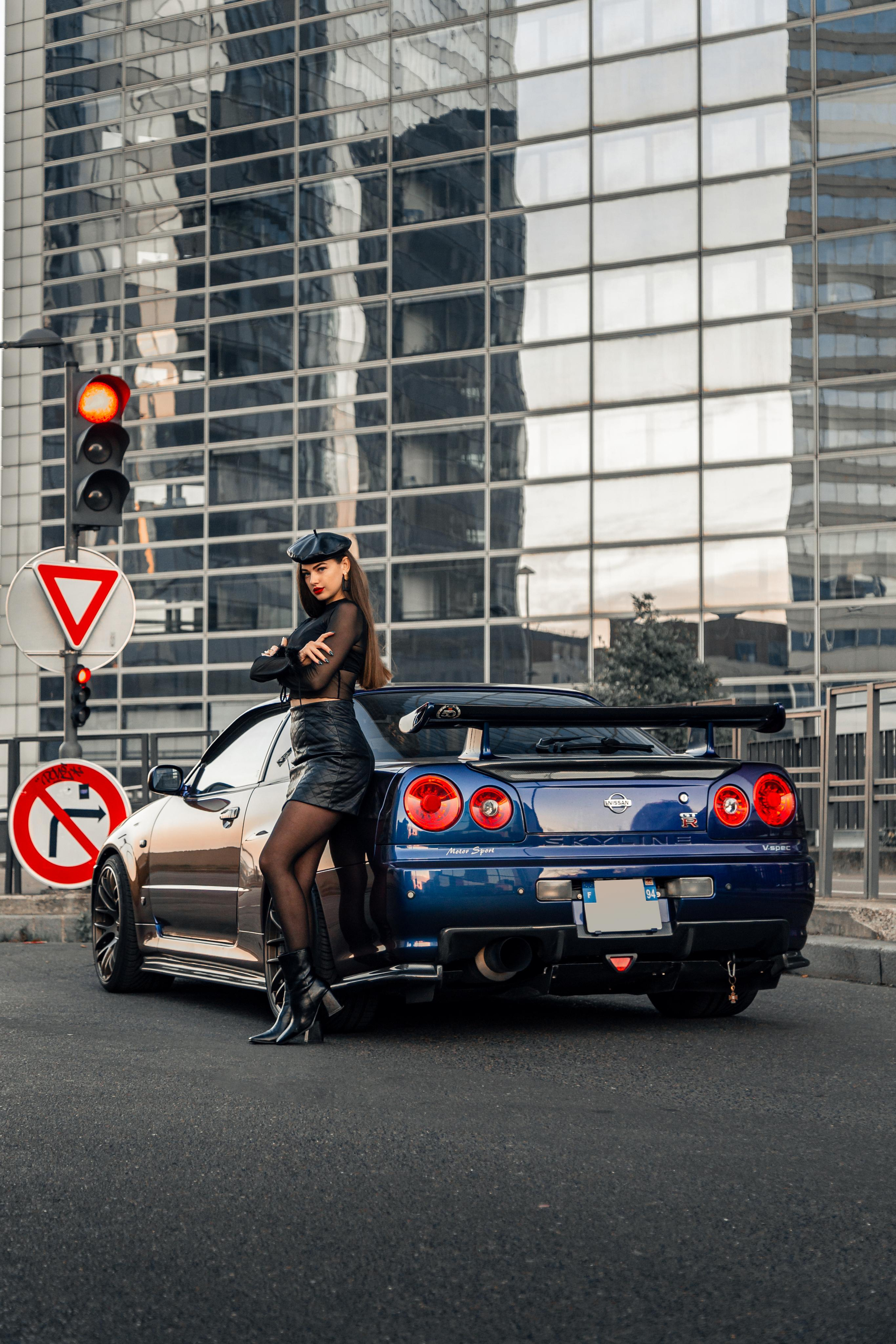 Khrys x Skyline GT-R R34. Photographer in Paris — Vitalii Motruk
