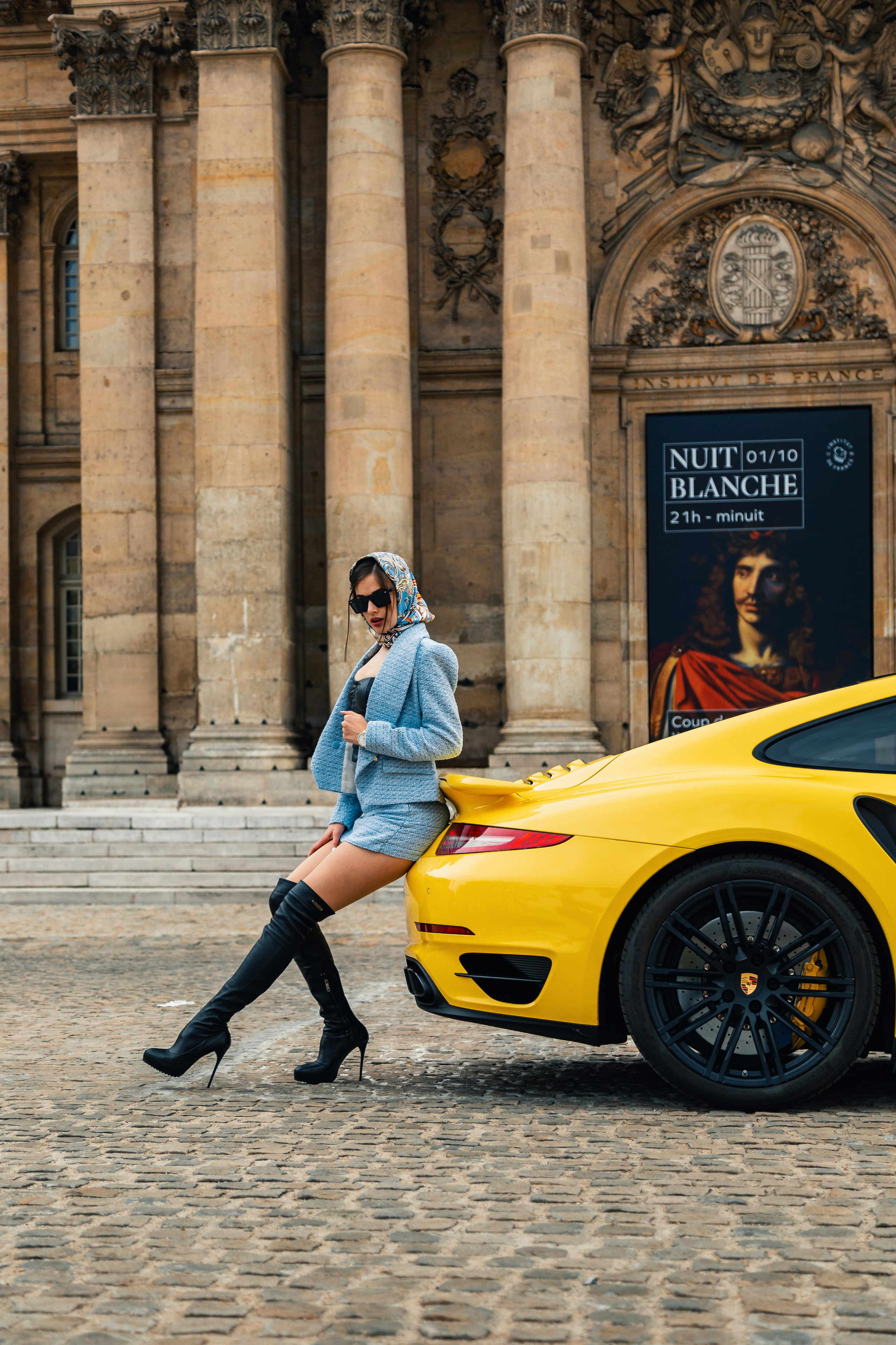 Khrys x Porsche 911 Turbo S. Photographe de voitures à Paris — Vitalii Motruk