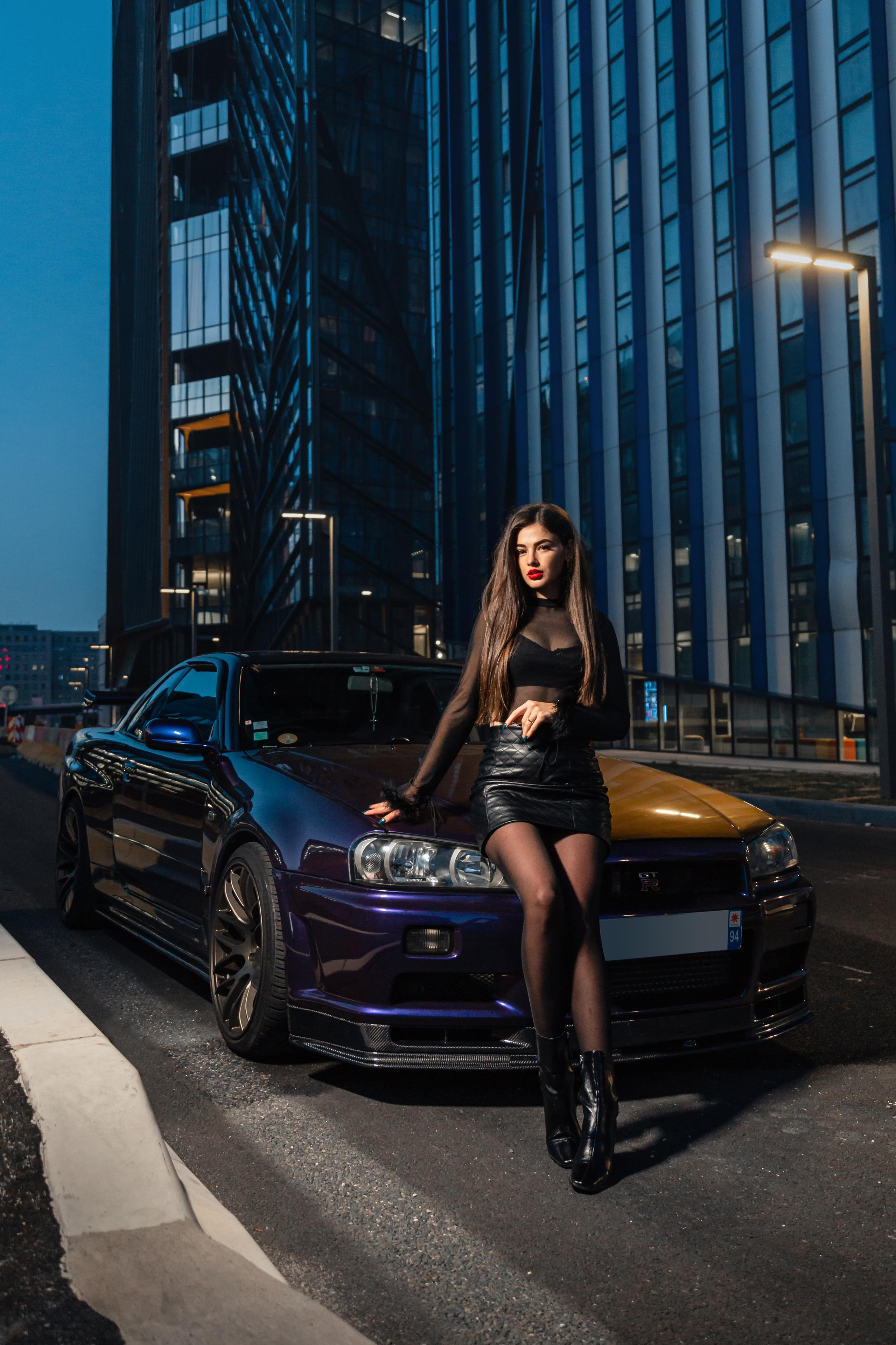 Khrys x Skyline GT-R R34. Photographer in Paris — Vitalii Motruk