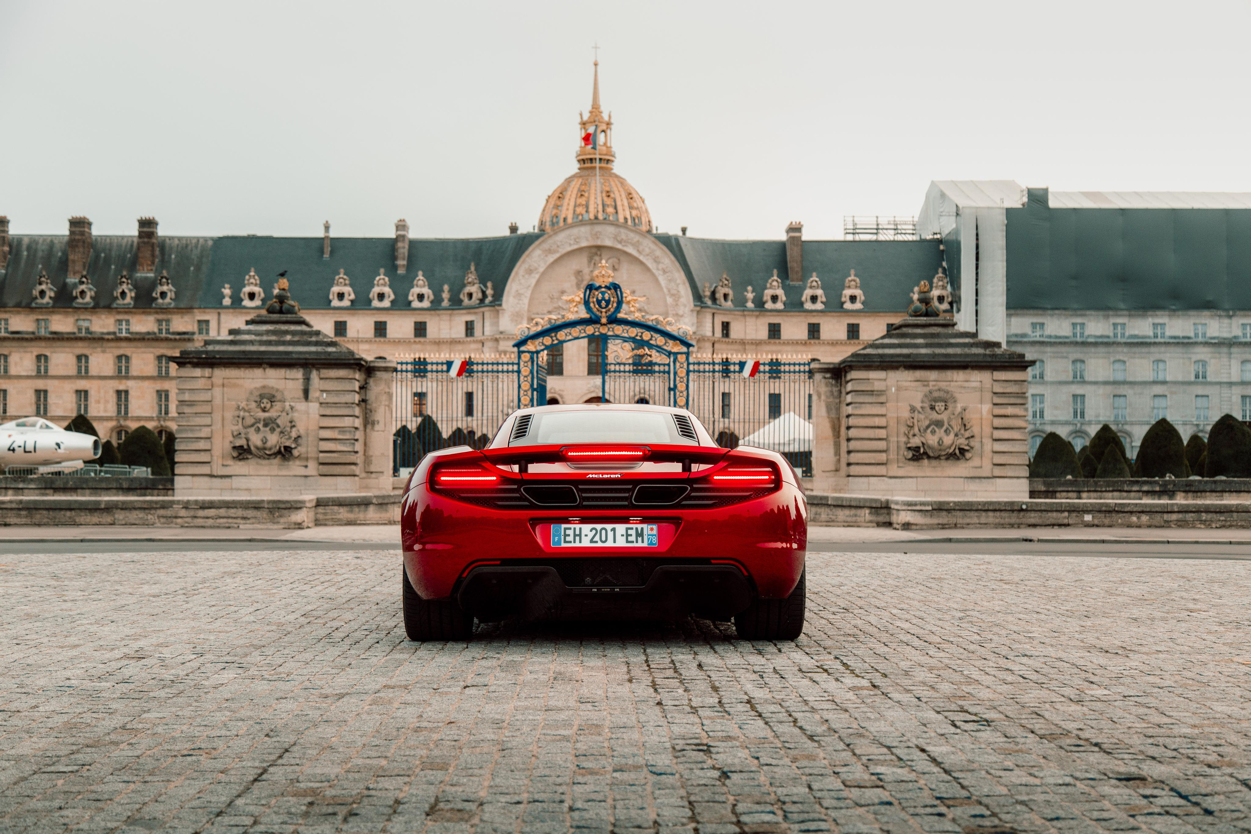 McLaren MP4-12c. Photographe de voitures à Paris — Vitalii Motruk