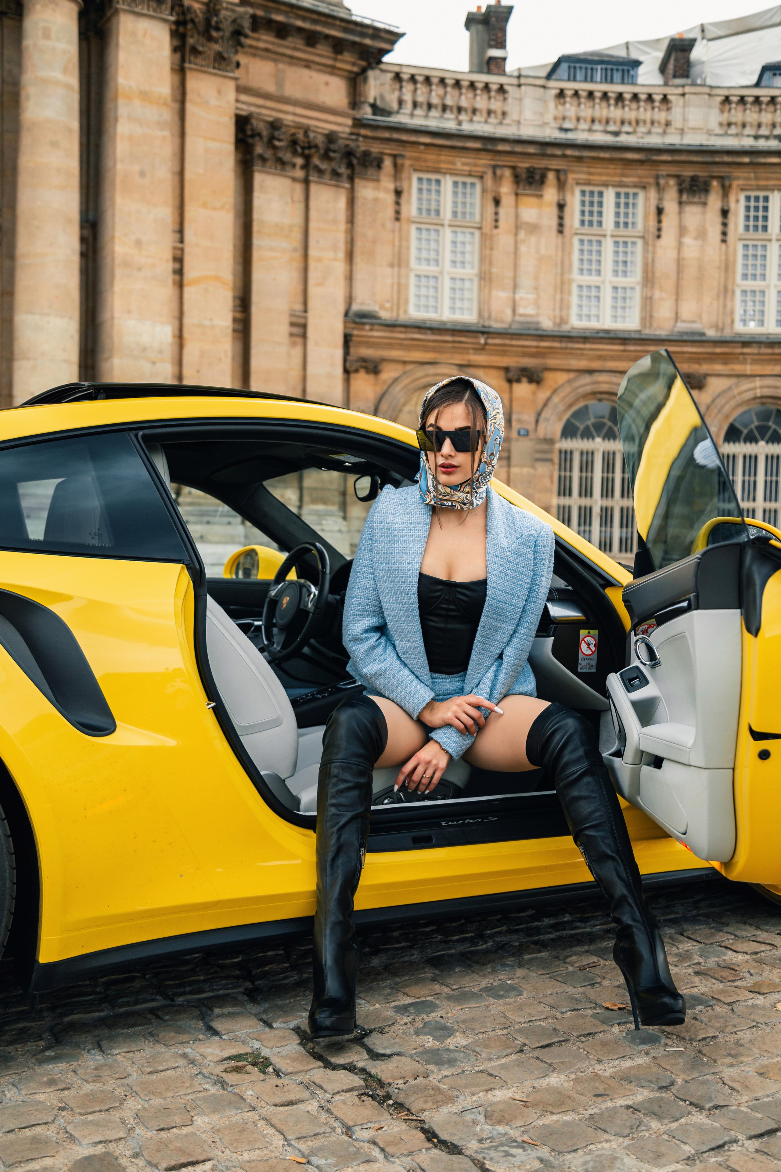 Khrys x Porsche 911 Turbo S. Photographe de voitures à Paris — Vitalii Motruk
