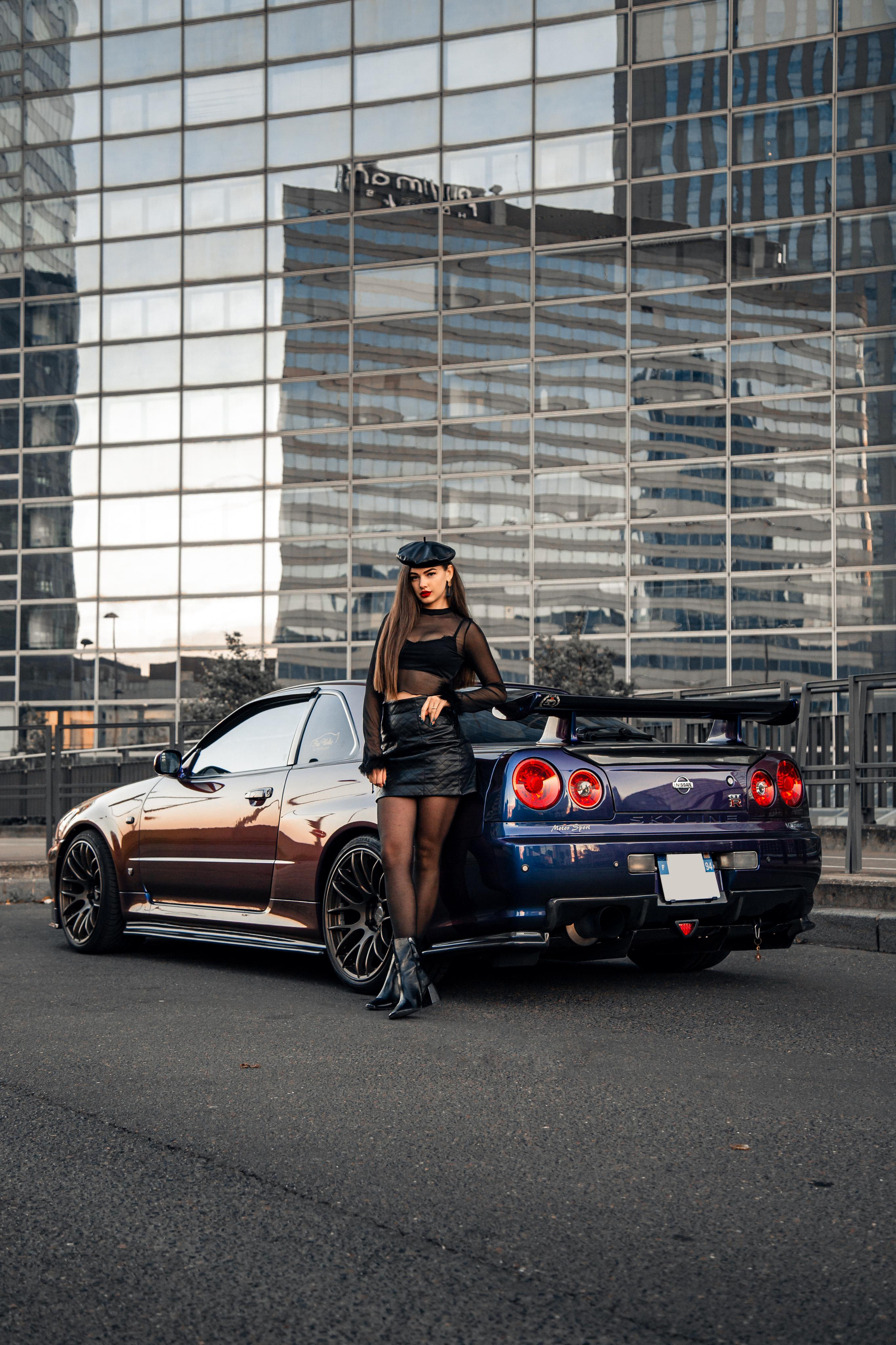 Khrys x Skyline GT-R R34. Photographer in Paris — Vitalii Motruk