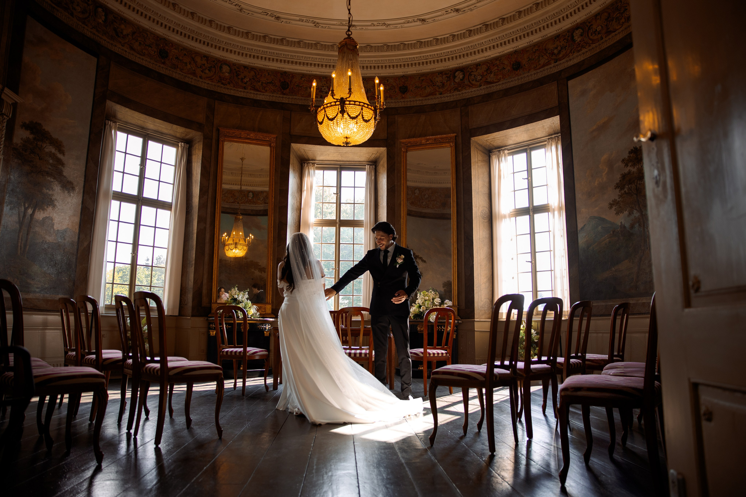 Standesamtliche Trauung im Herrenhaus Cromford, Ratingen. Hochzeitsfotografie |Hochzeitsfotograf Bochum | Hochzeitsfotograf Dortmund | Hochzeitsfotograf Essen | Hochzeitsfotograf Ruhrgebiet