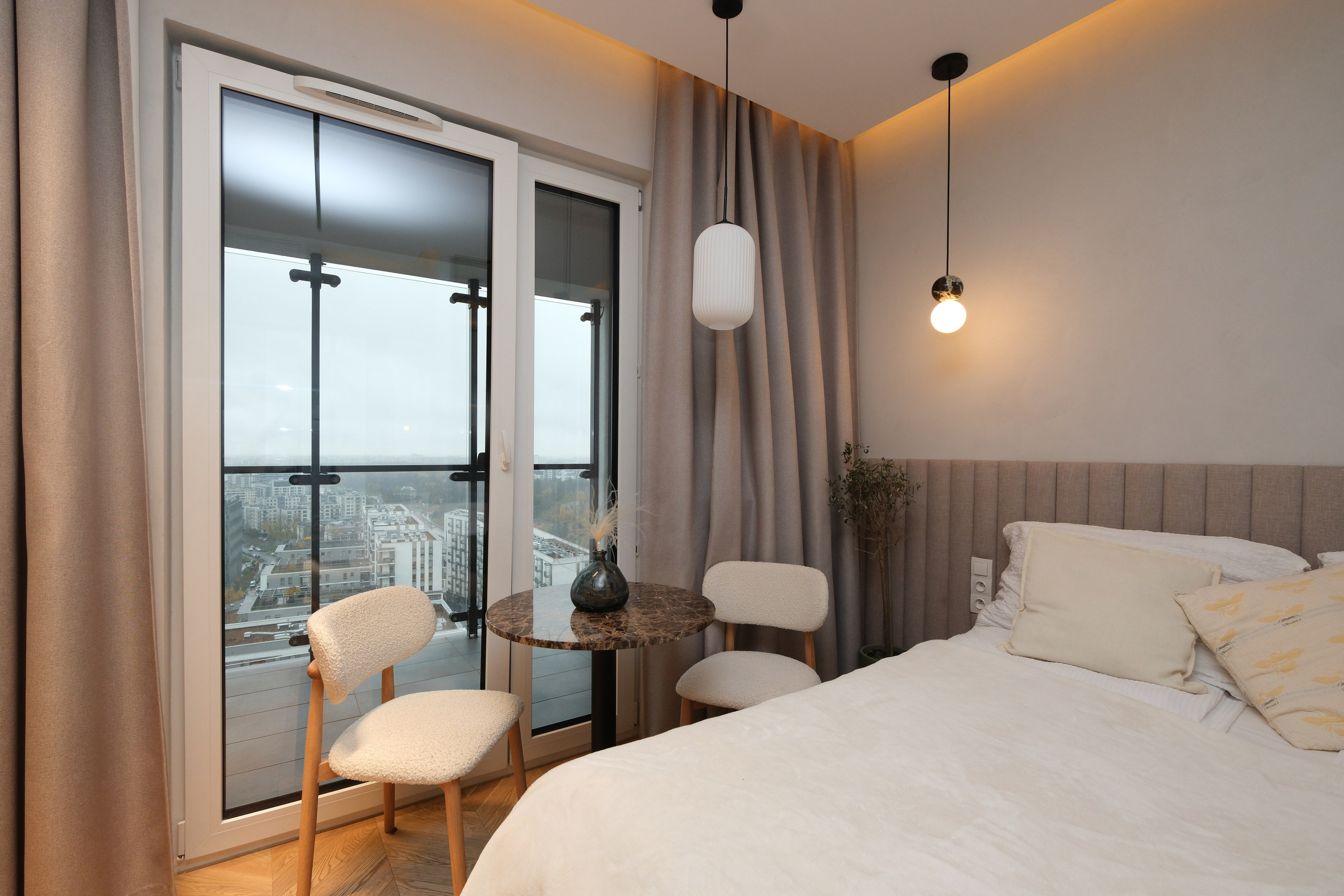 Eleganckie wnętrze w Warszawie — Zdjęcia nieruchomości. Fotograf nieruchomości