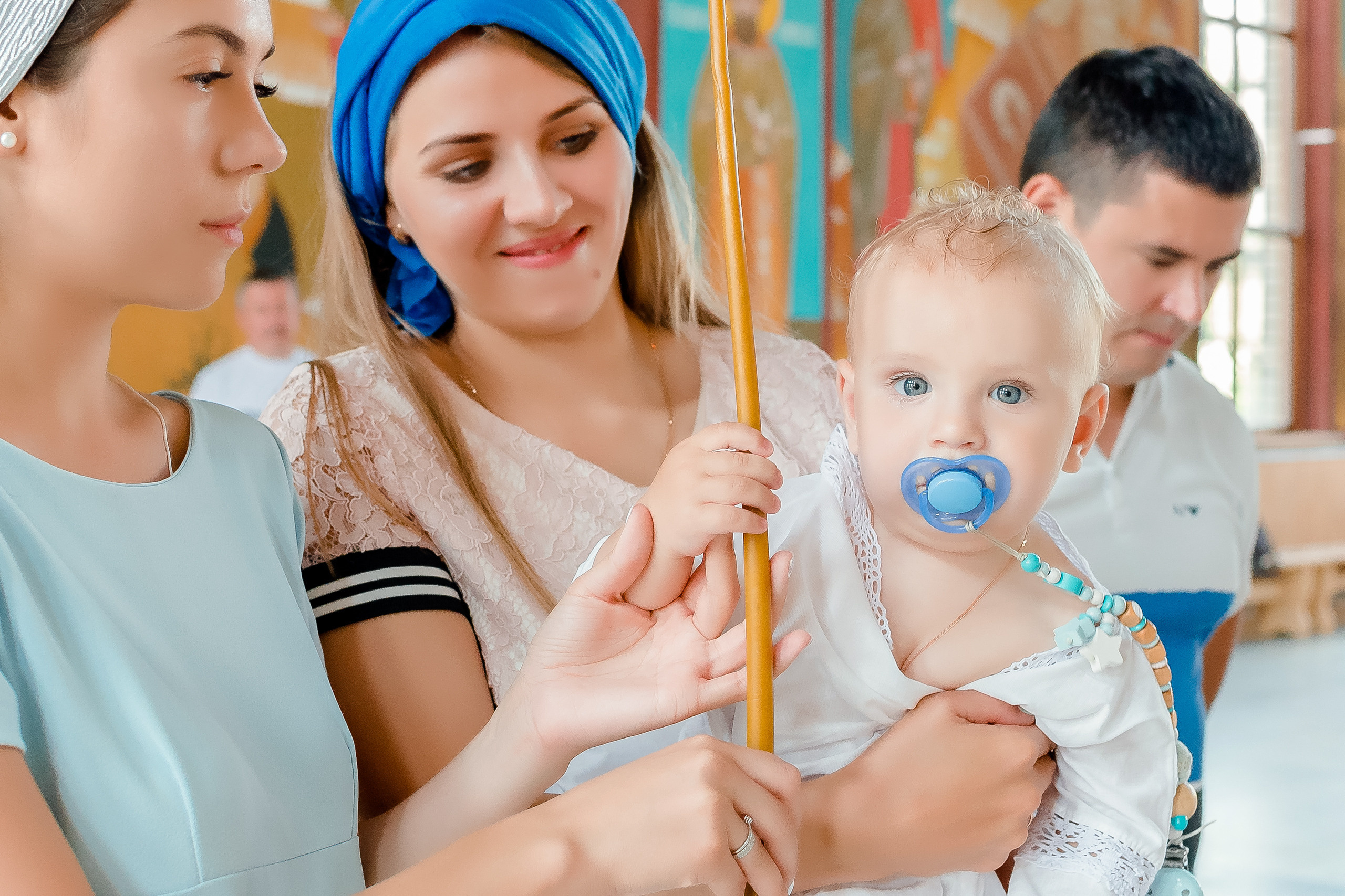 BAPTISM OF G. MARIA VALUEVA Photographer in Nice, Cannes, Monaco, France, Europe, Istanbul, Turkey