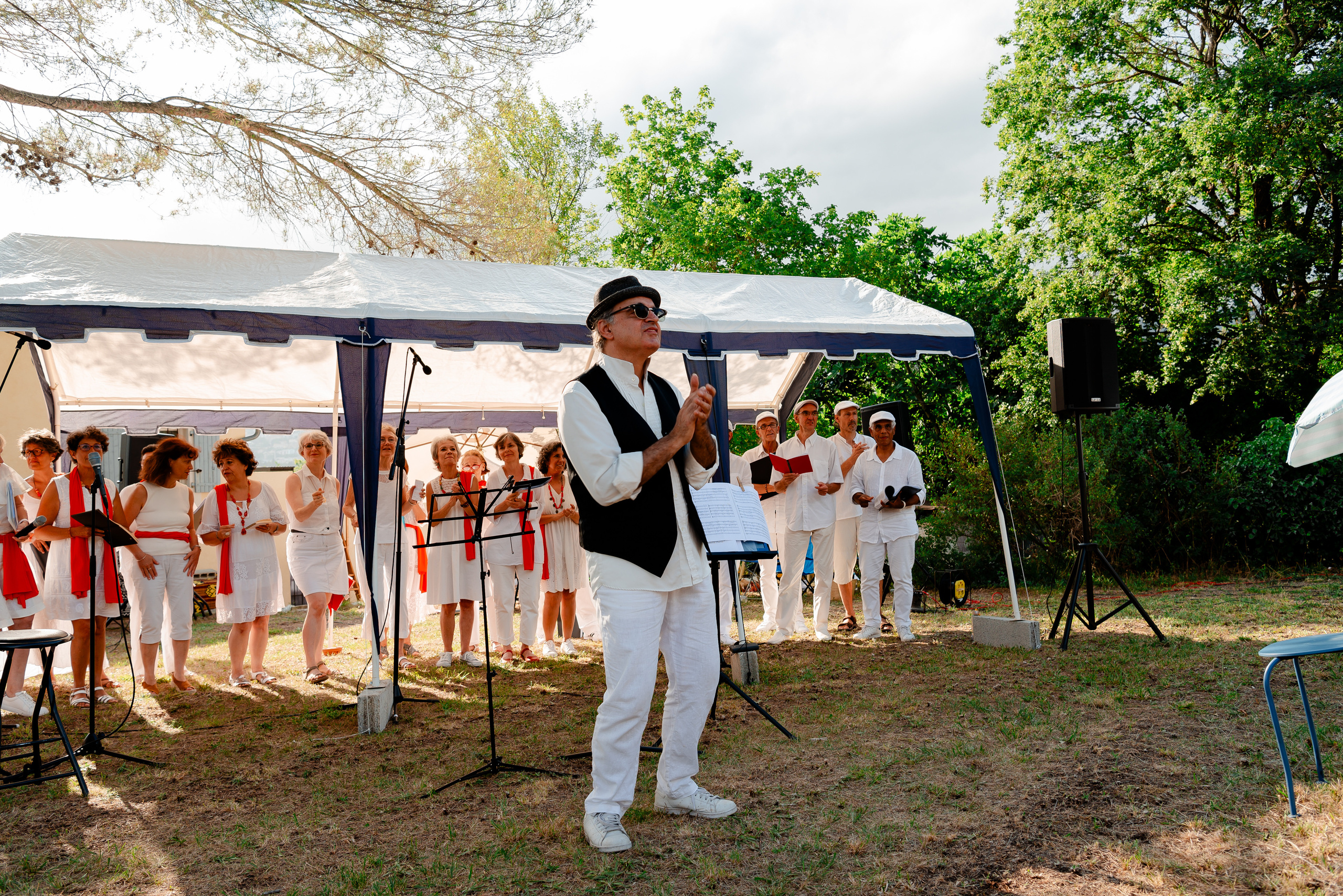 Concert de la chorale Jazz Junction. MARIA VALUEVA Photographer in Nice, Cannes, Monaco, France, Europe, Istanbul, Turkey