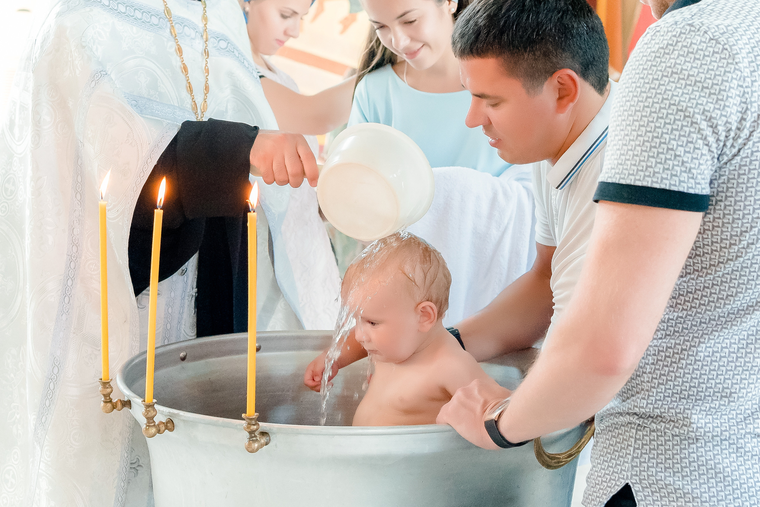 BAPTISM OF G. MARIA VALUEVA Photographer in Nice, Cannes, Monaco, France, Europe, Istanbul, Turkey