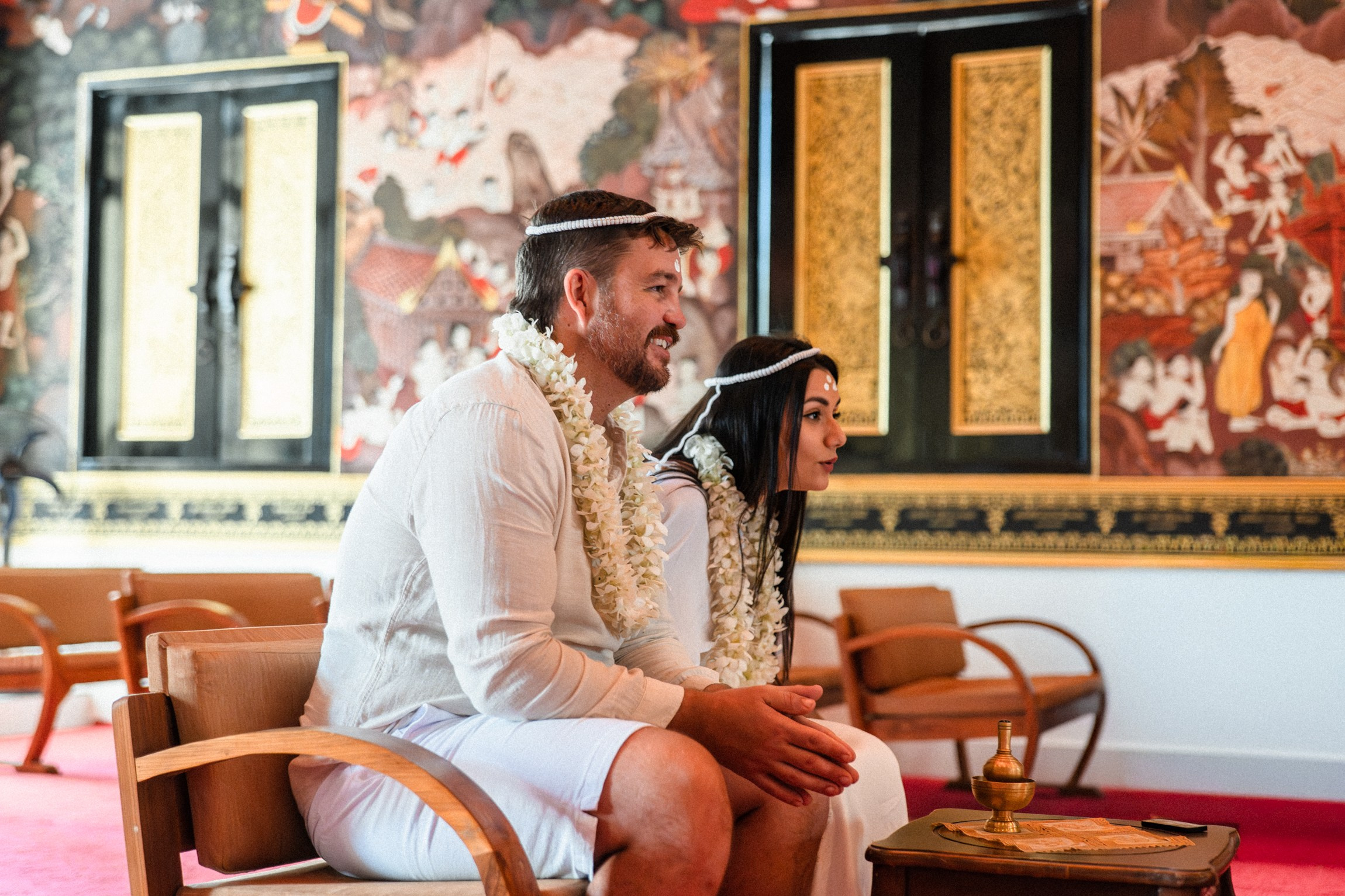 Buddhist Wedding Ceremony in Koh Samui | Traditional Thai Blessing
