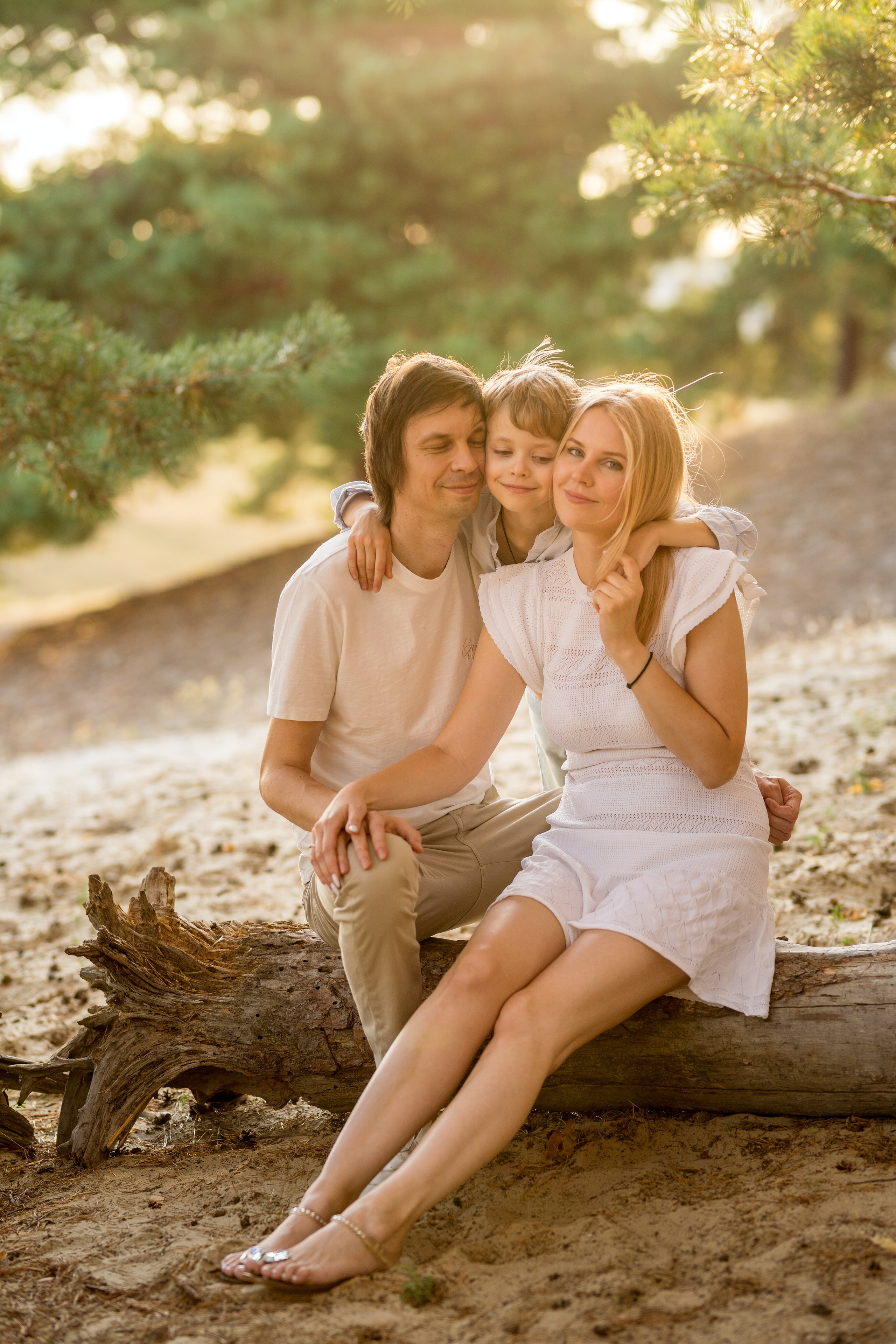 Семейная фотосессия в лесу. Катя Халдеева Фотограф Саратов