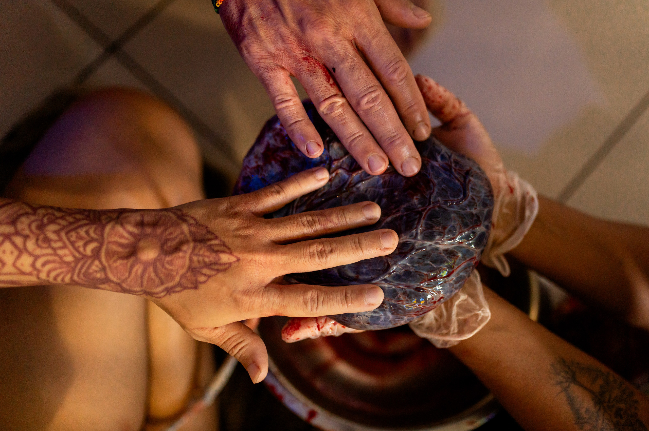Parto Bia ~Nascimento Kauã. Água Carmim Fotografia