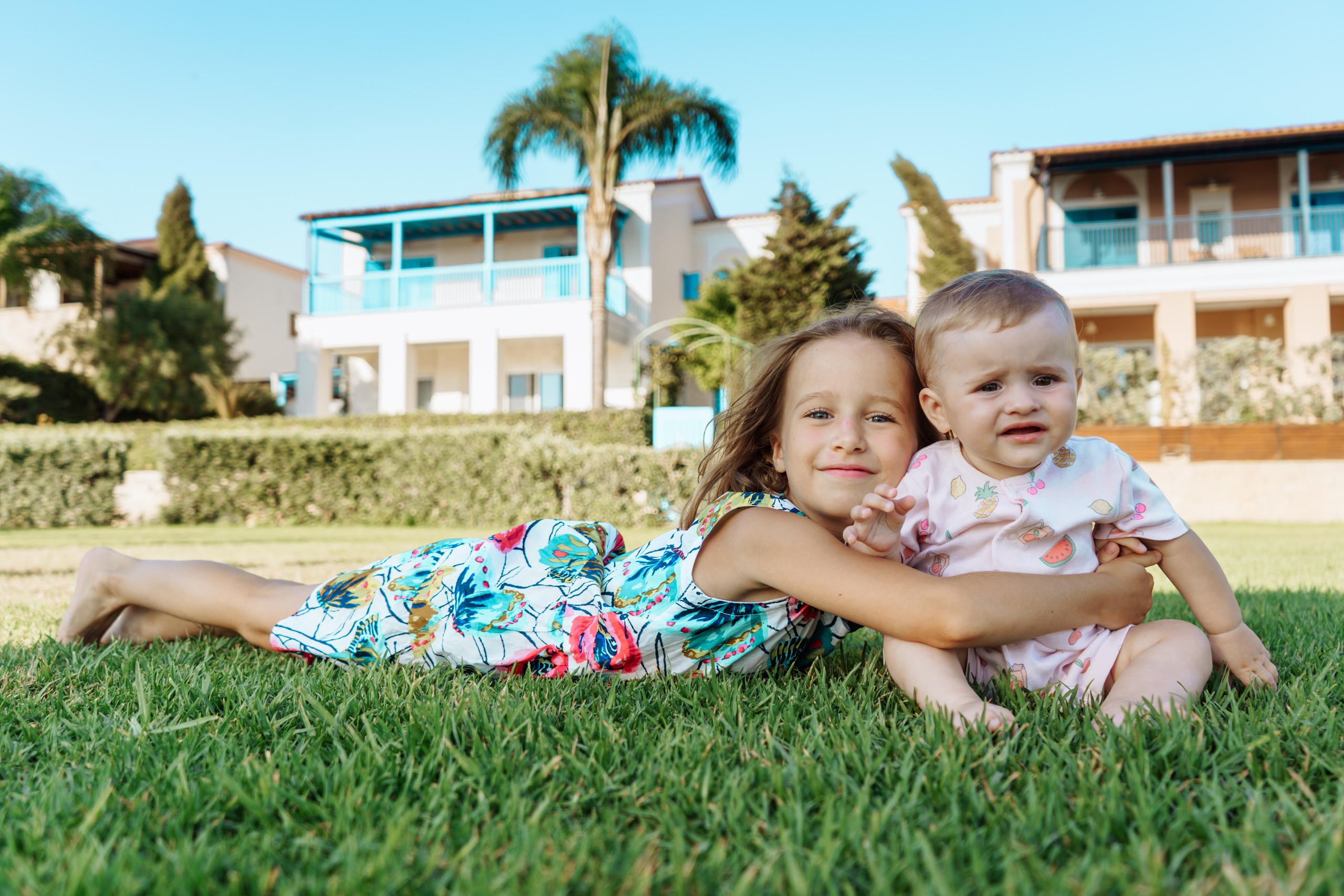 Настя и дочки. Семейный и детский фотограф на Кипре Елена