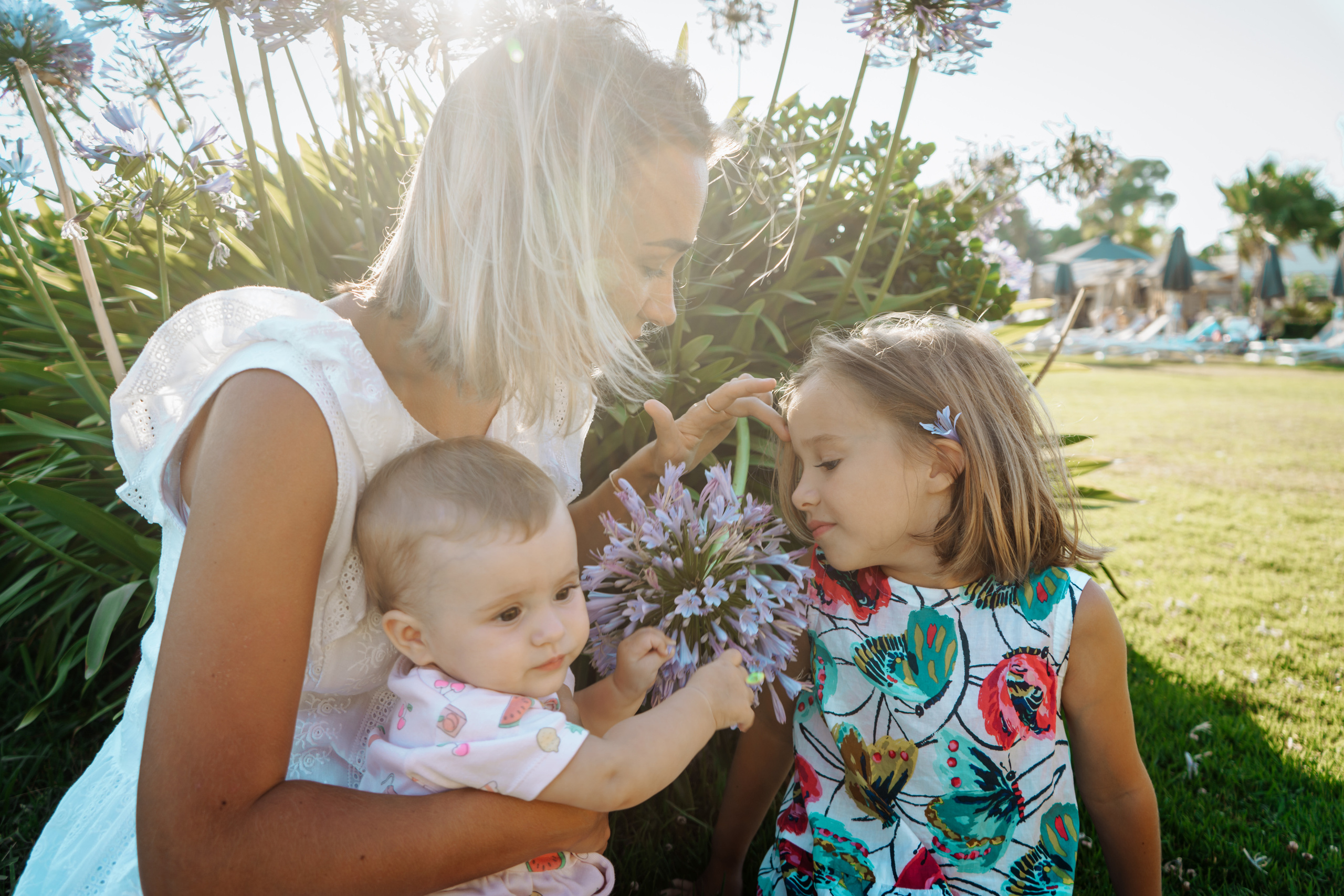 Настя и дочки. Семейный и детский фотограф на Кипре Елена