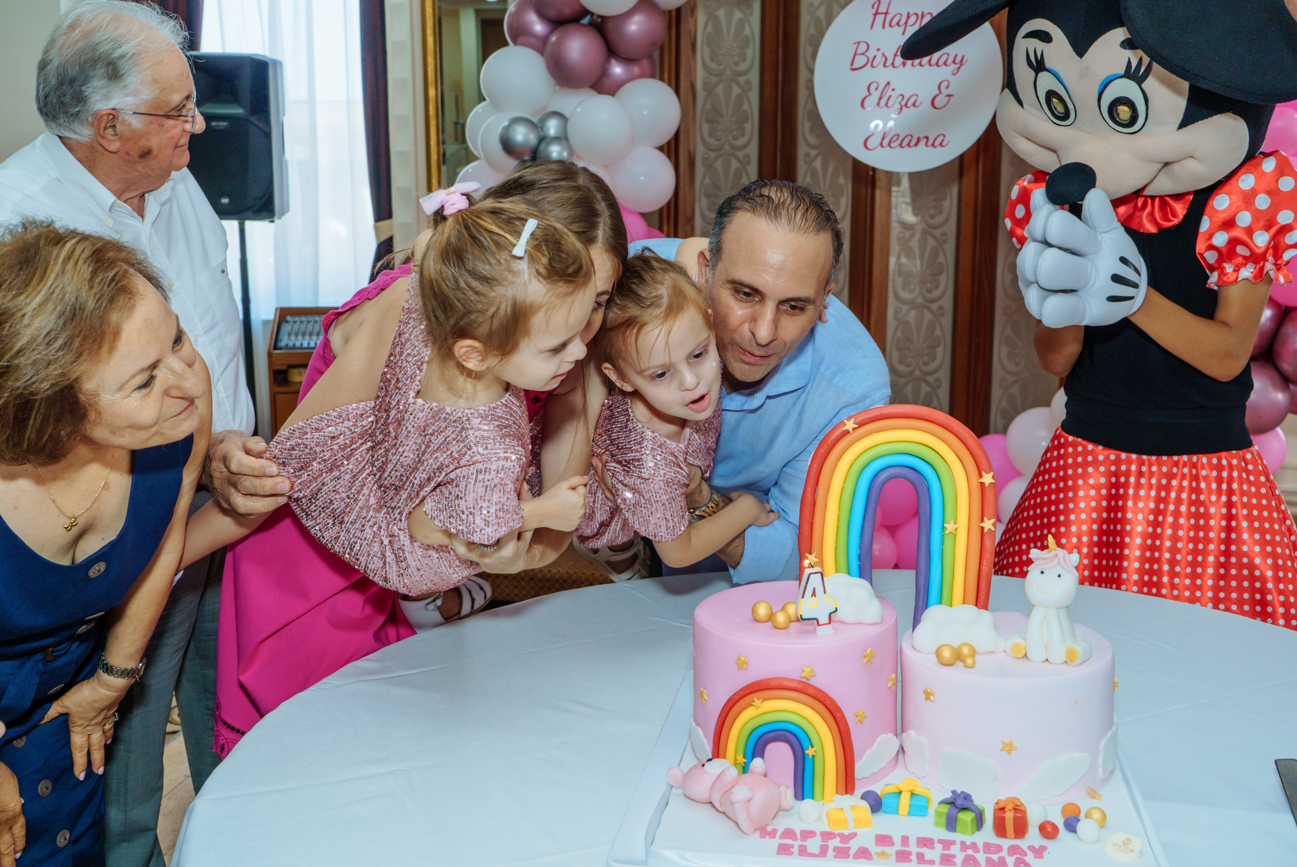 День рождения двойняшек. Семейный и детский фотограф на Кипре Елена