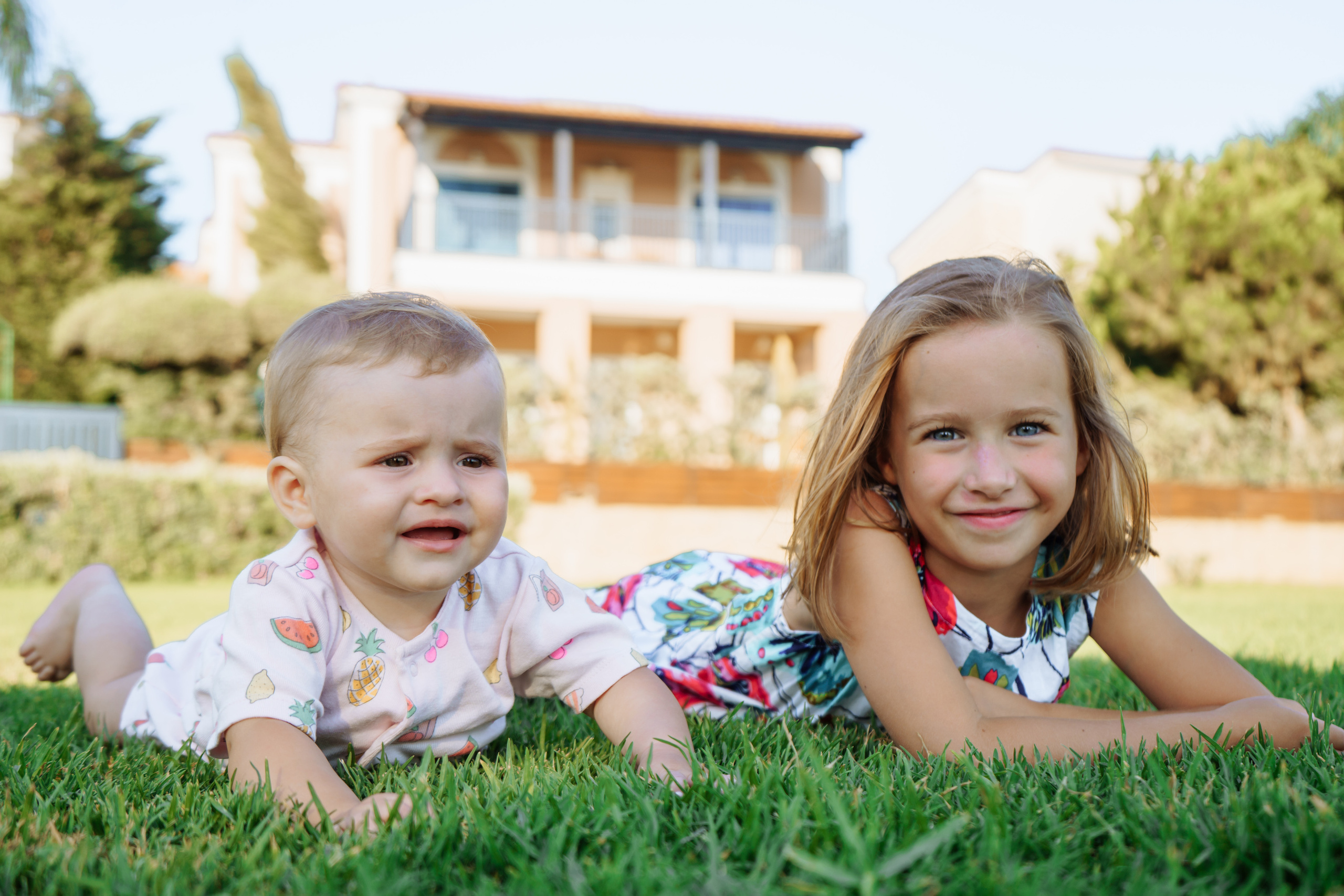 Настя и дочки. Семейный и детский фотограф на Кипре Елена