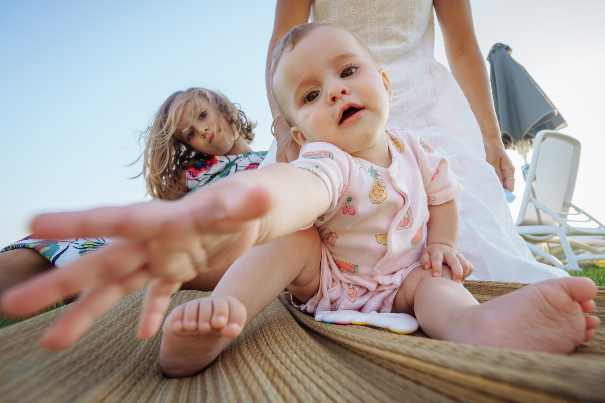 Настя и дочки. Семейный и детский фотограф на Кипре Елена