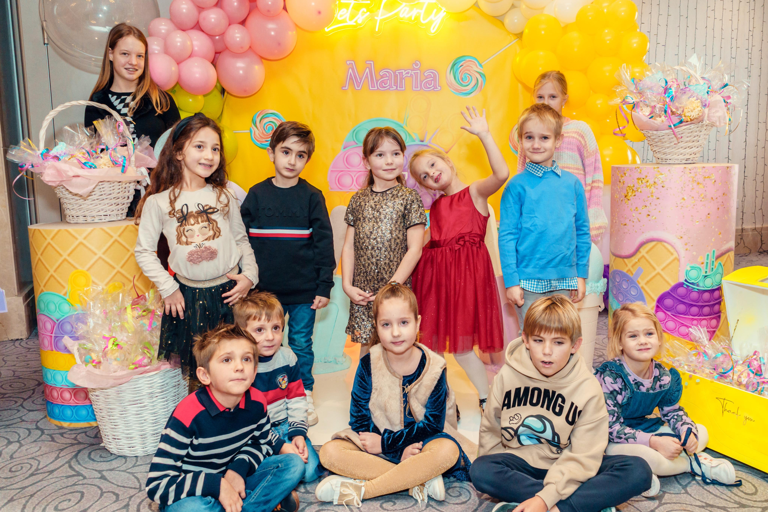 Pop it party. Photographer in Cyprus