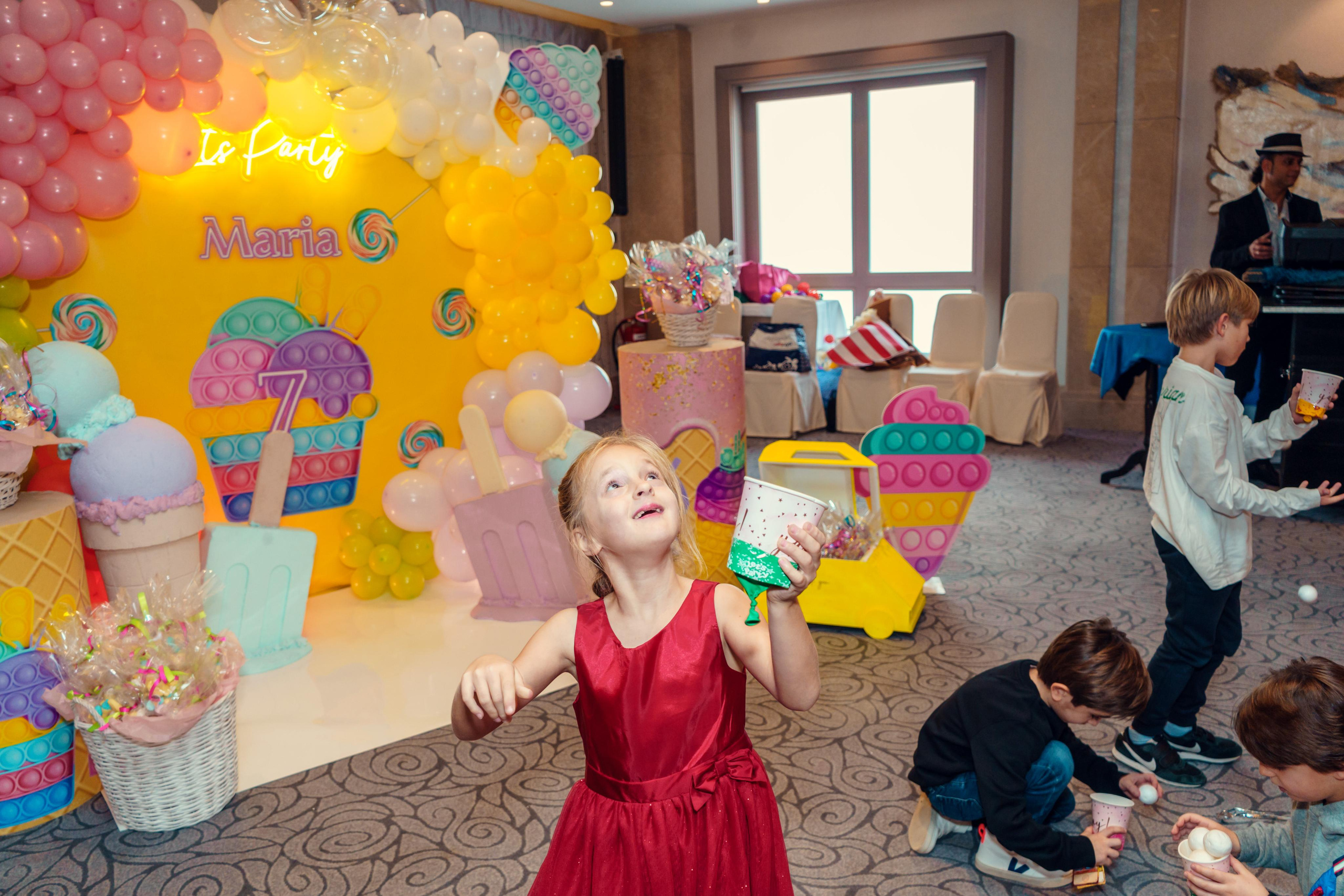 Pop it party. Photographer in Cyprus