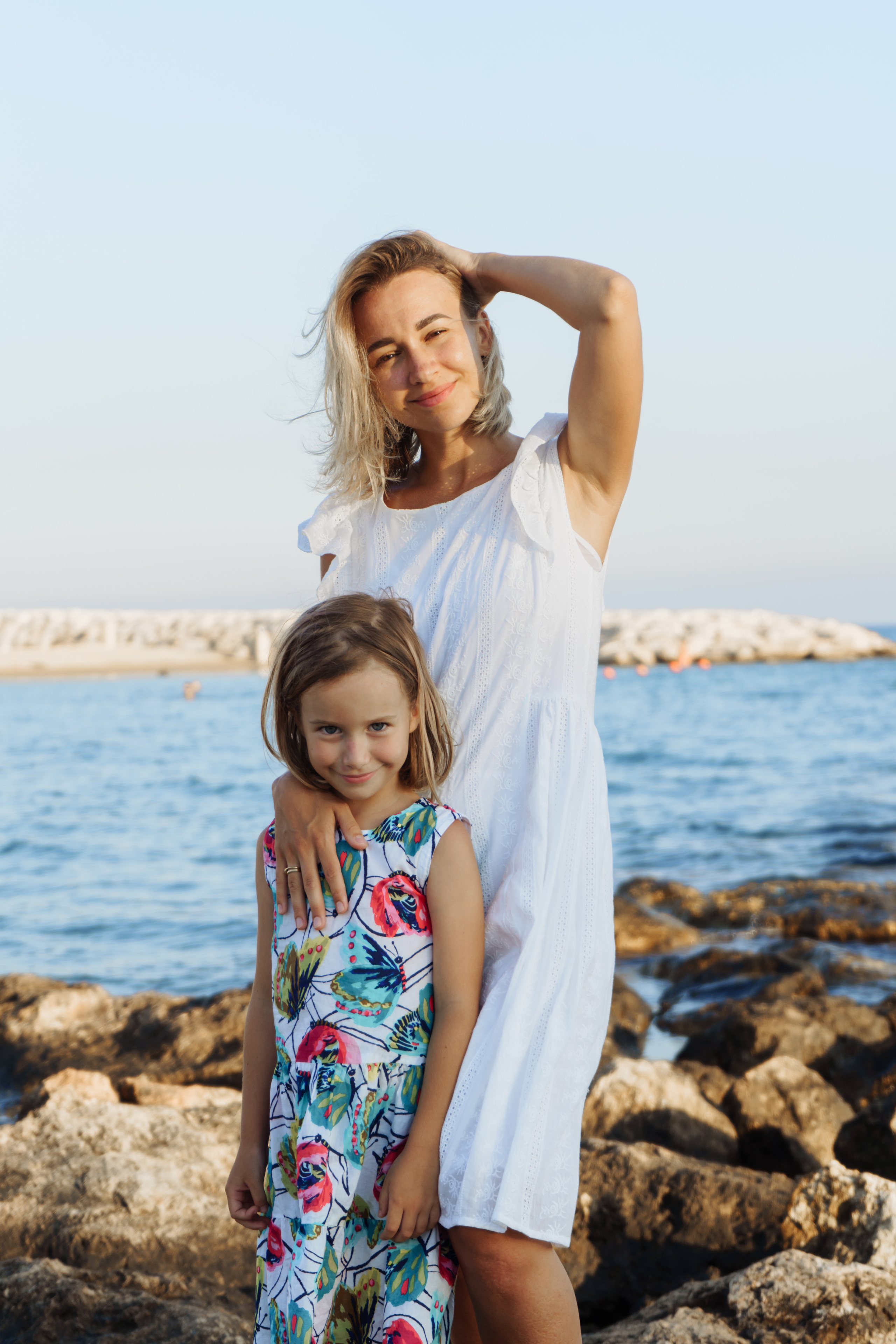 Настя и дочки. Семейный и детский фотограф на Кипре Елена