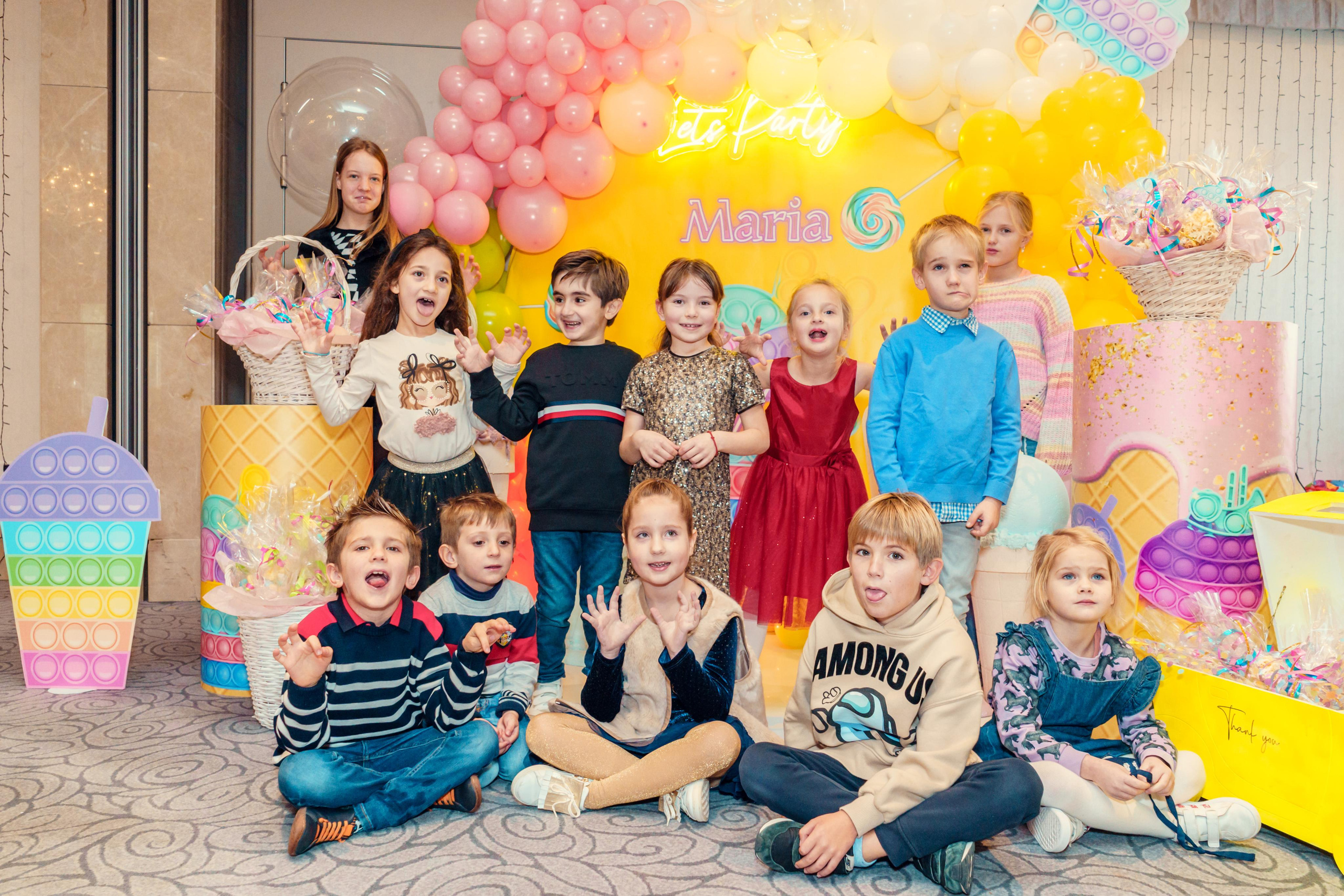 Pop it party. Photographer in Cyprus