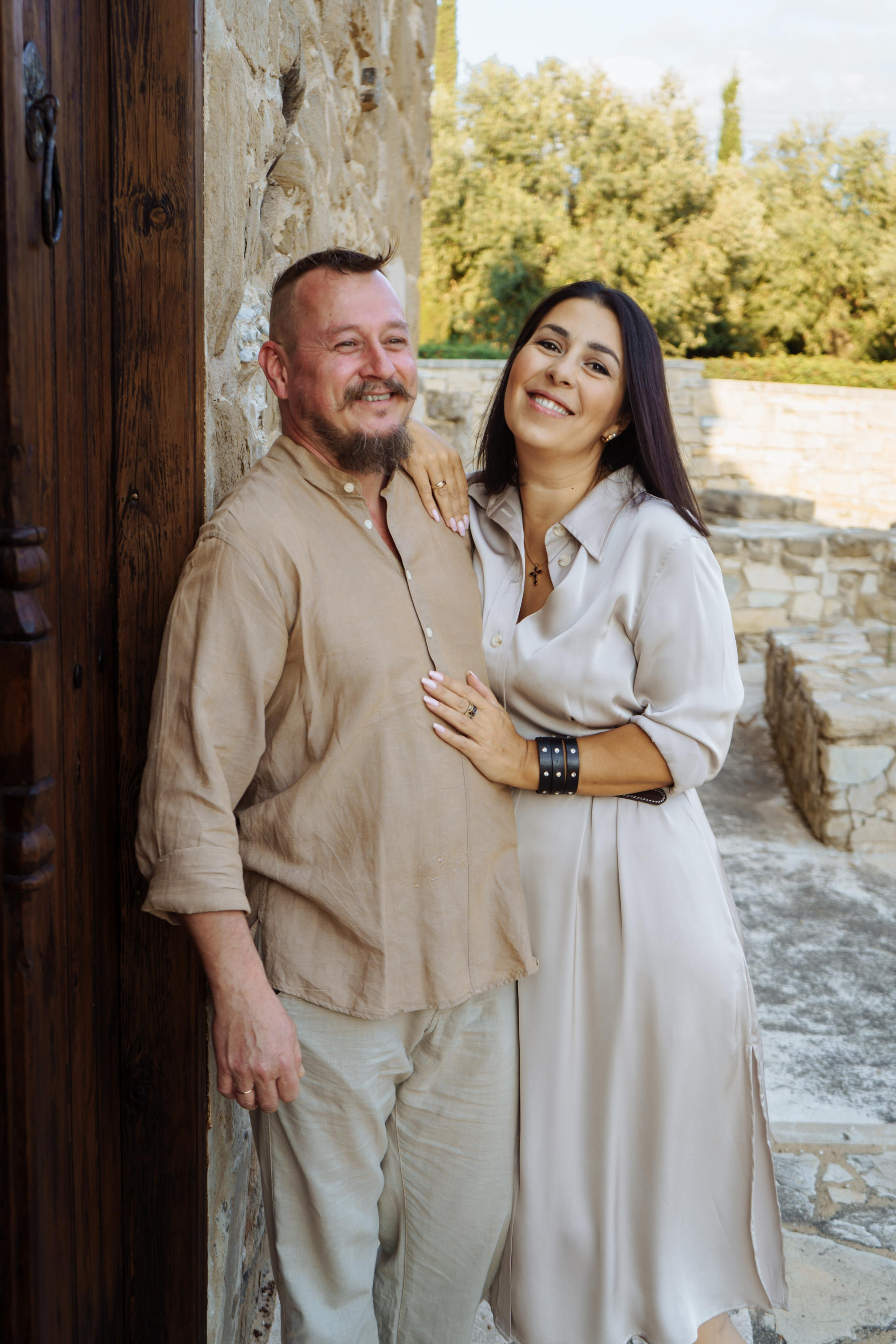 Victoria and Denis. Photographer in Cyprus