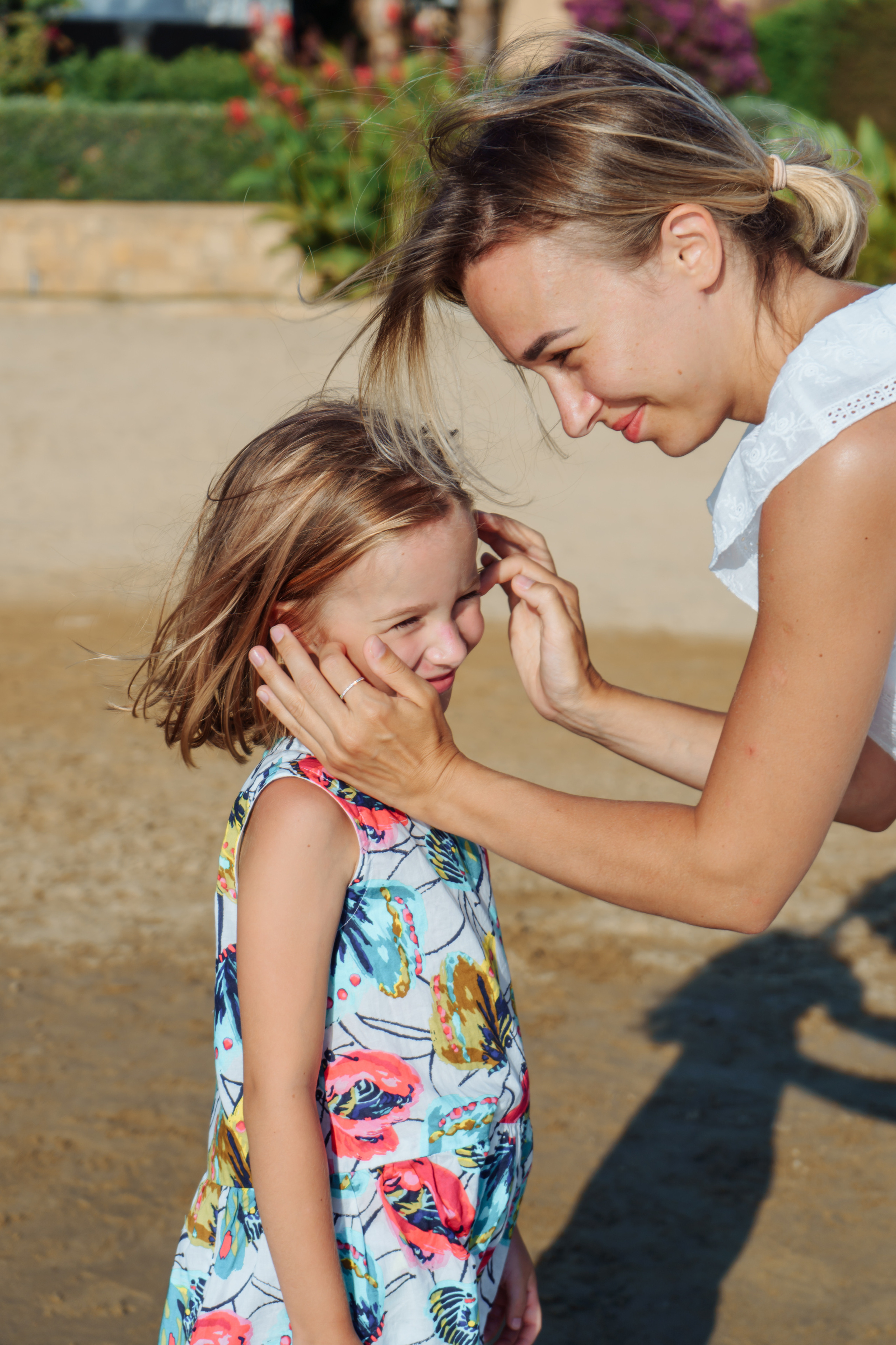 Настя и дочки. Семейный и детский фотограф на Кипре Елена