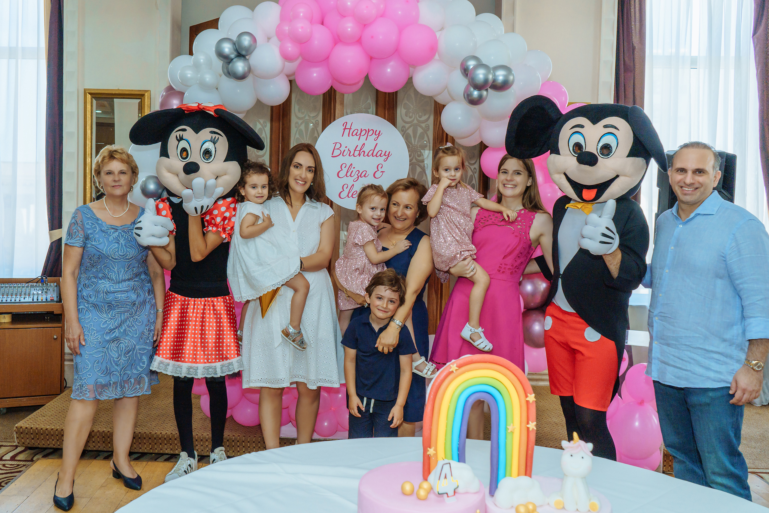 День рождения двойняшек. Семейный и детский фотограф на Кипре Елена