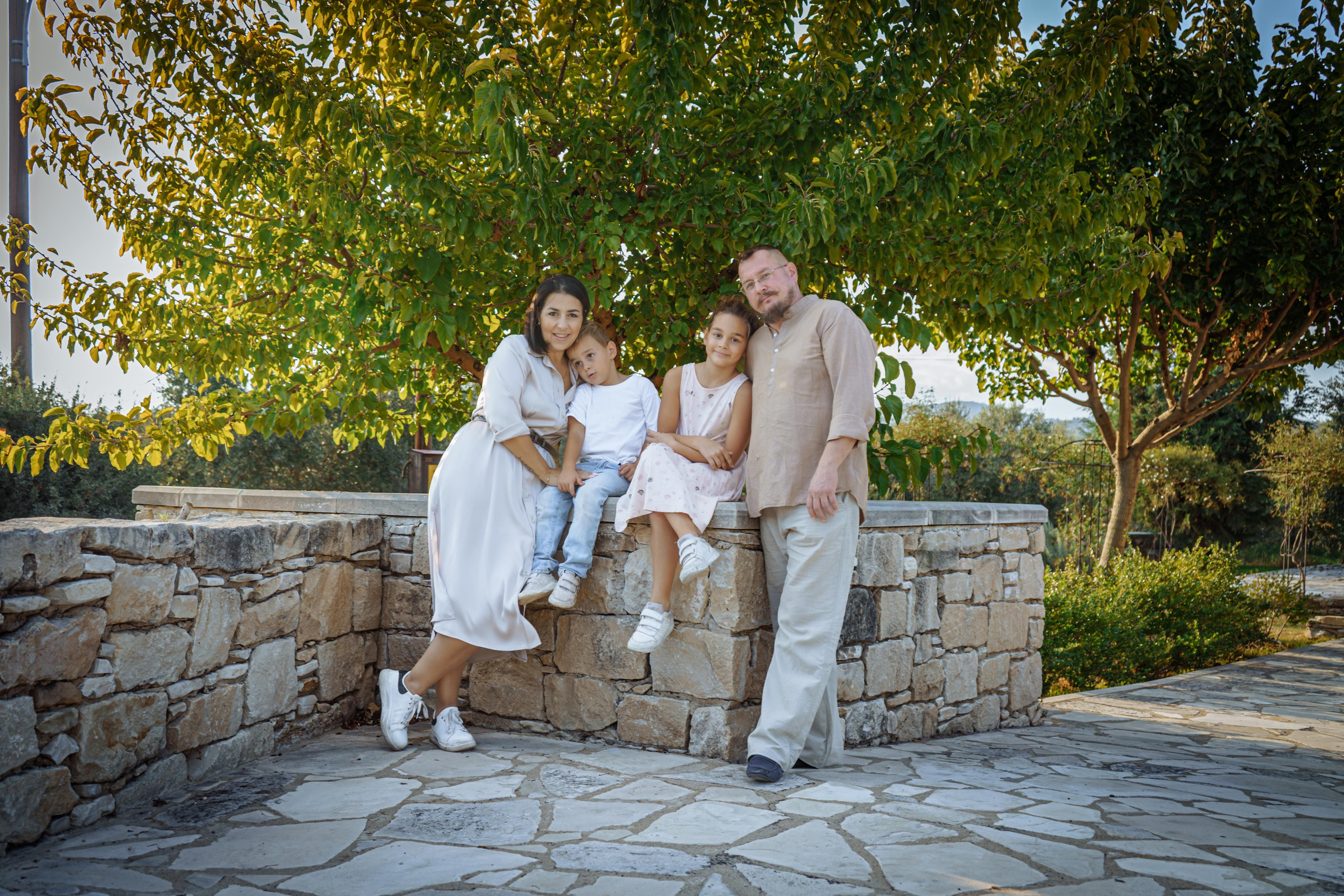 Victoria and Denis. Photographer in Cyprus