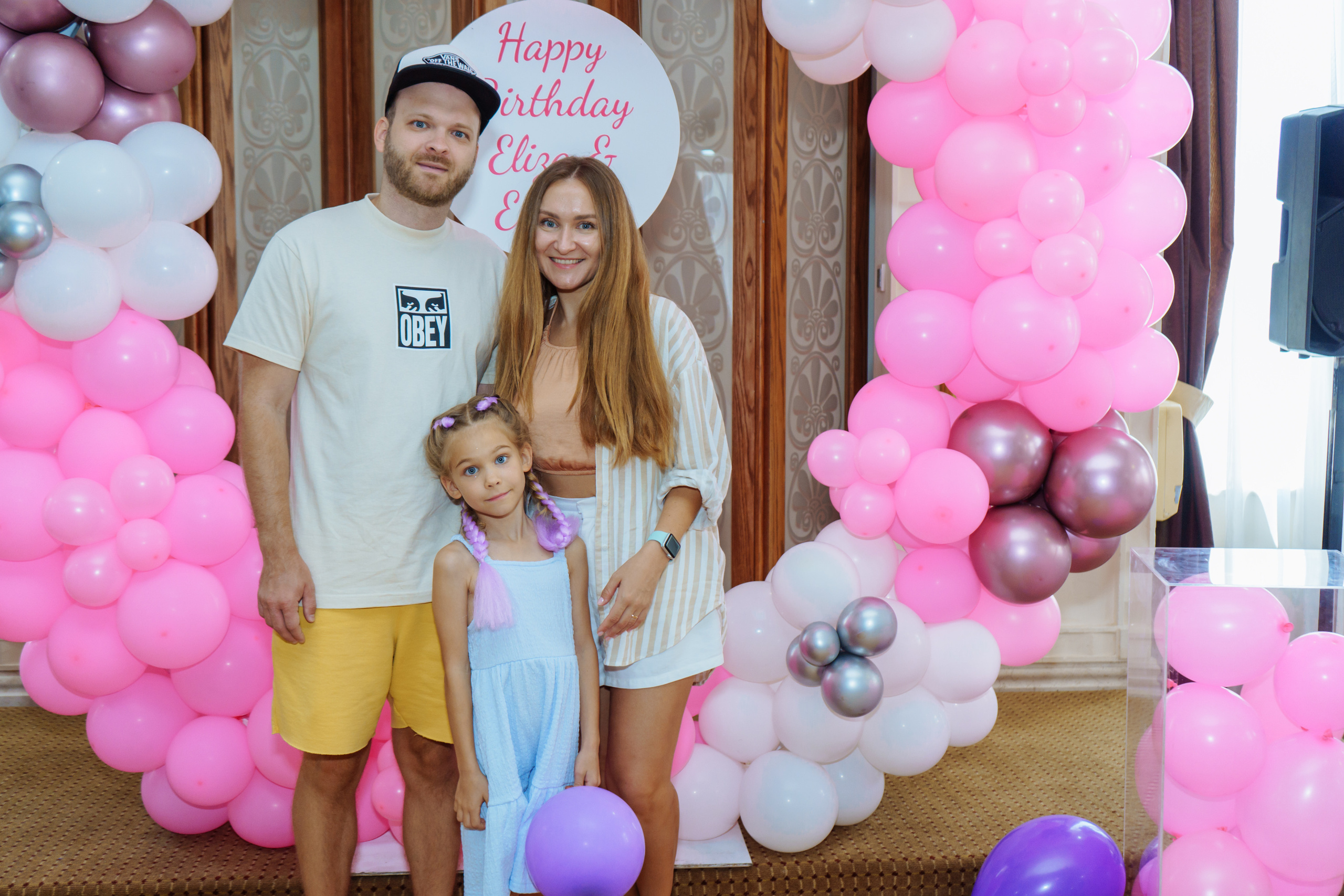 День рождения двойняшек. Семейный и детский фотограф на Кипре Елена