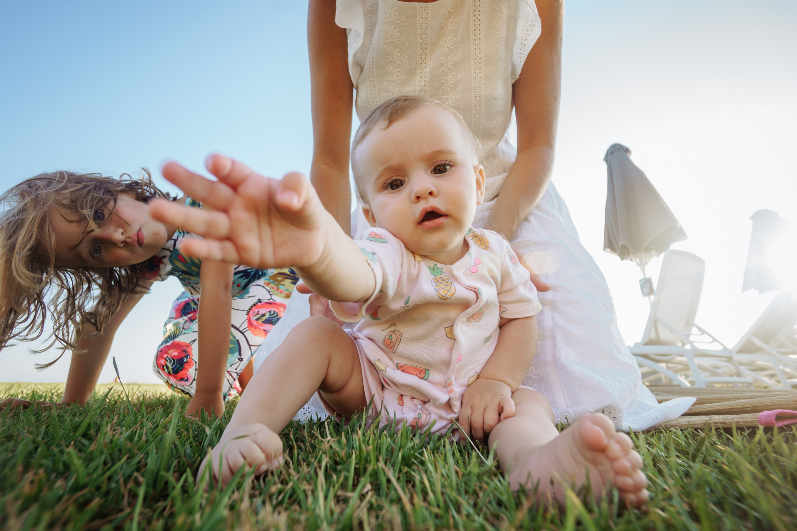 Настя и дочки. Семейный и детский фотограф на Кипре Елена