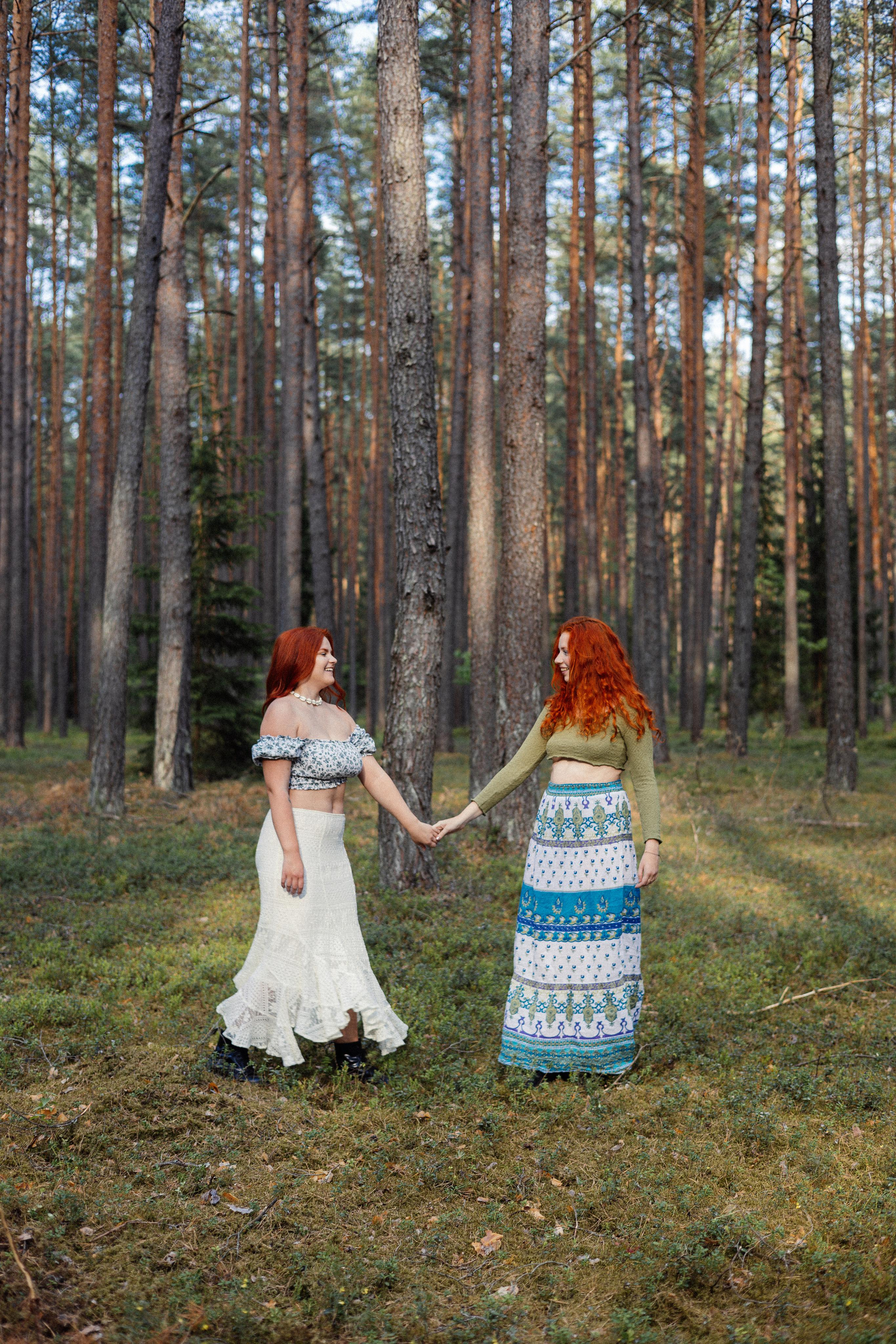 Ineta & Kamilė. Fotografė Aleksandra Samozvanova
