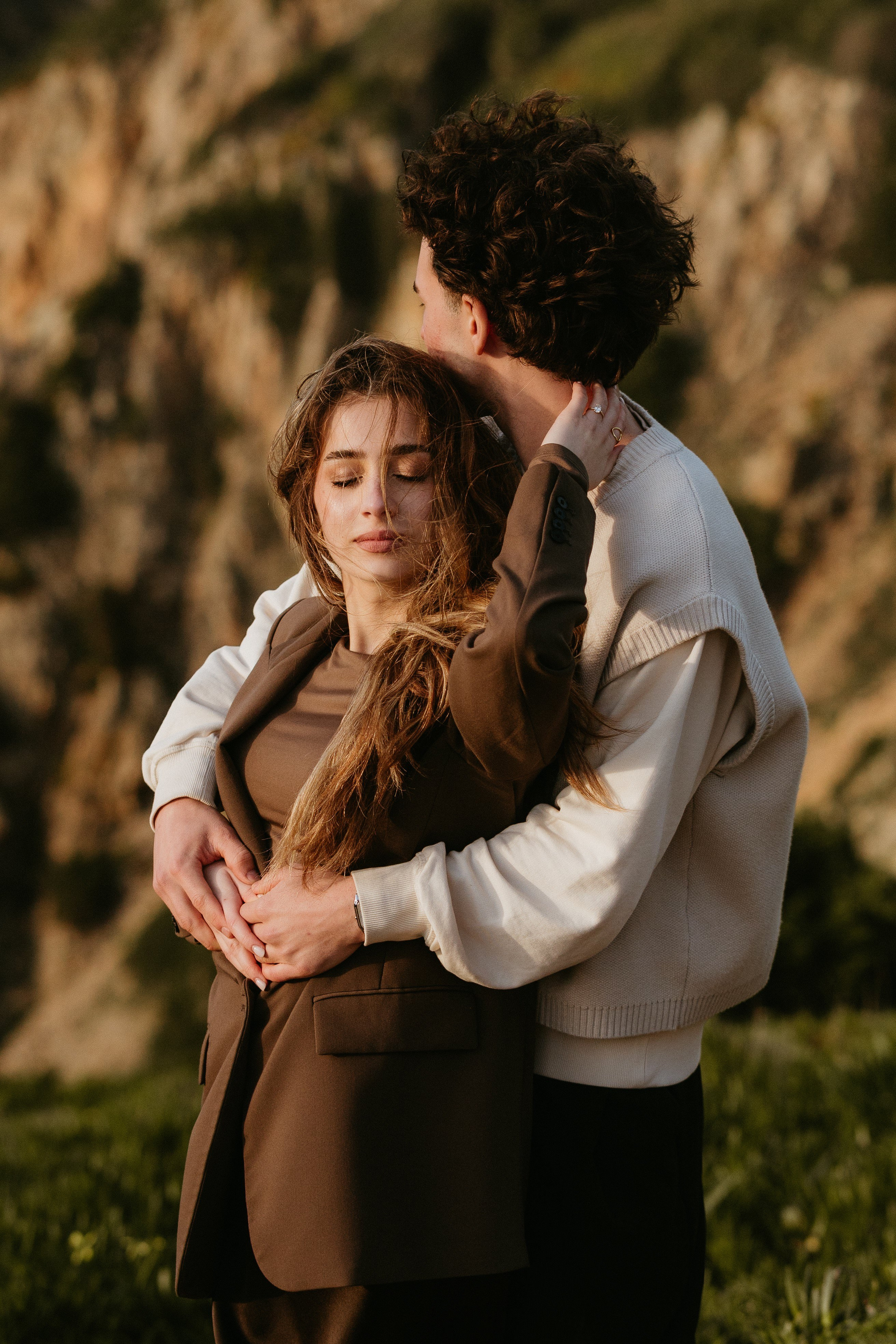 Praia da Ursa – ședință foto de cuplu într-un loc magic din Portugalia. Valentin Melen — wedding photographer