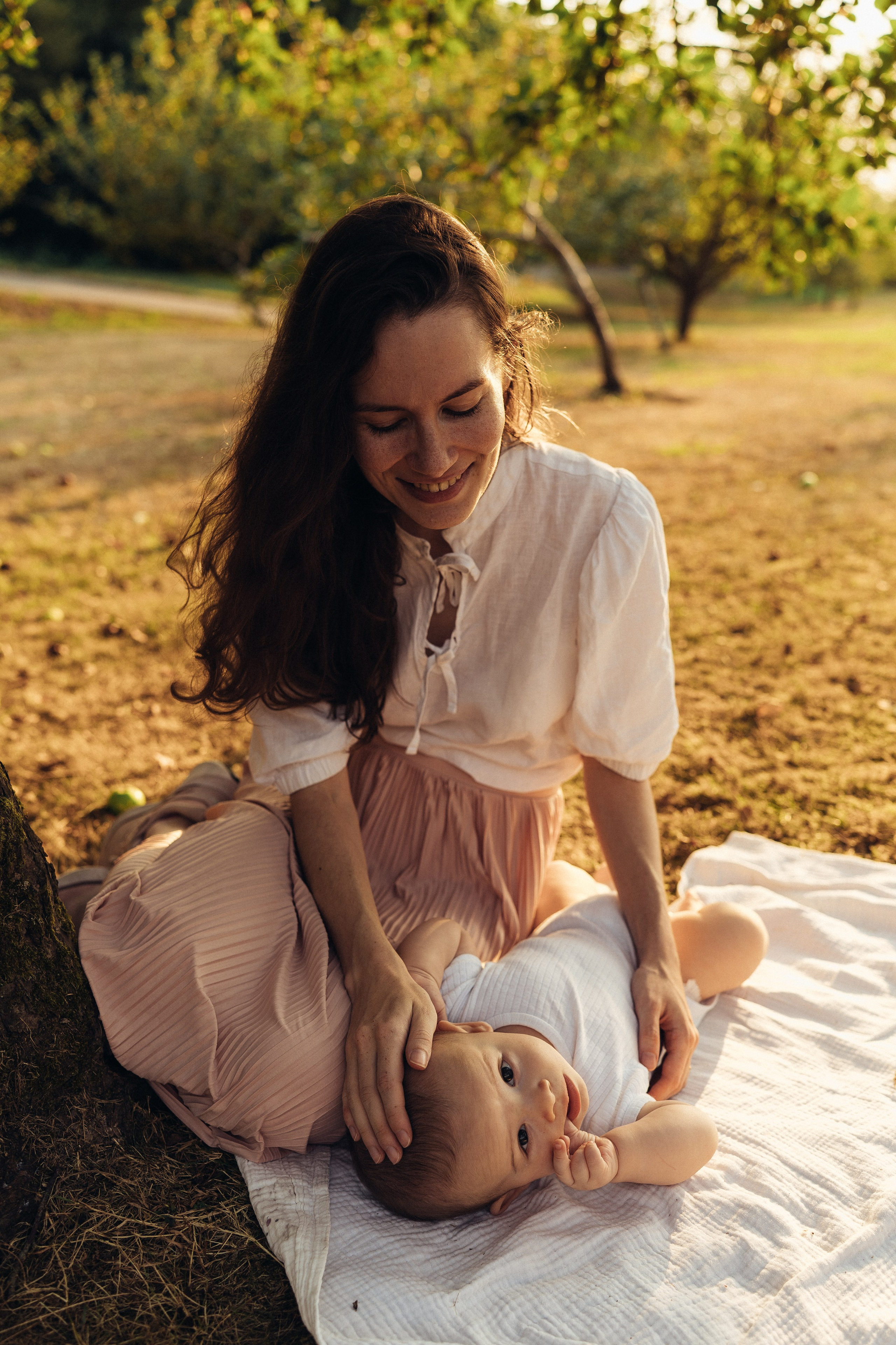 Ира, Костя, Ваня. Family photographer in Oviedo — Yana Razina