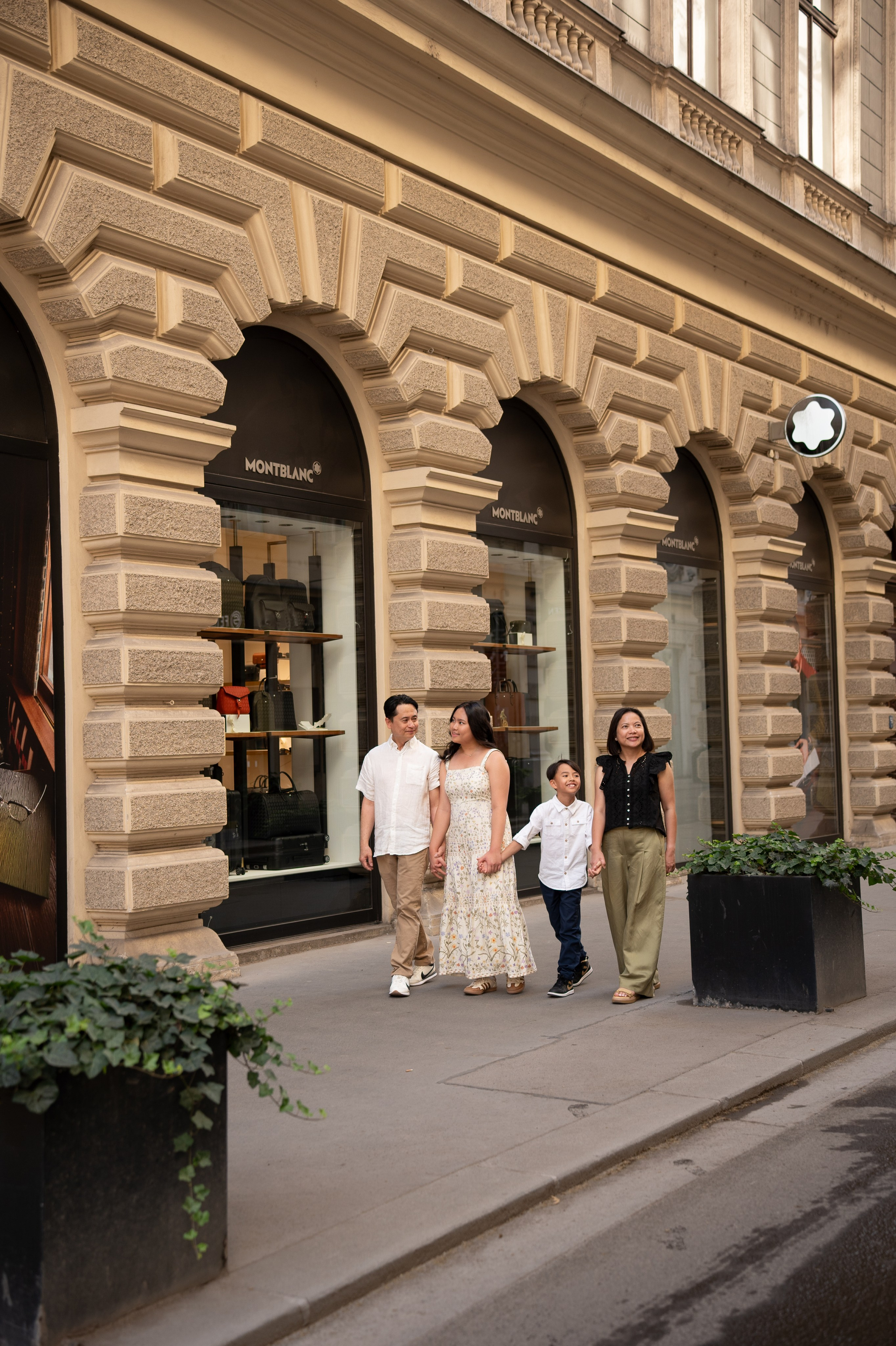 Christina & fam from USA. Photo Vienna and Bratislava
