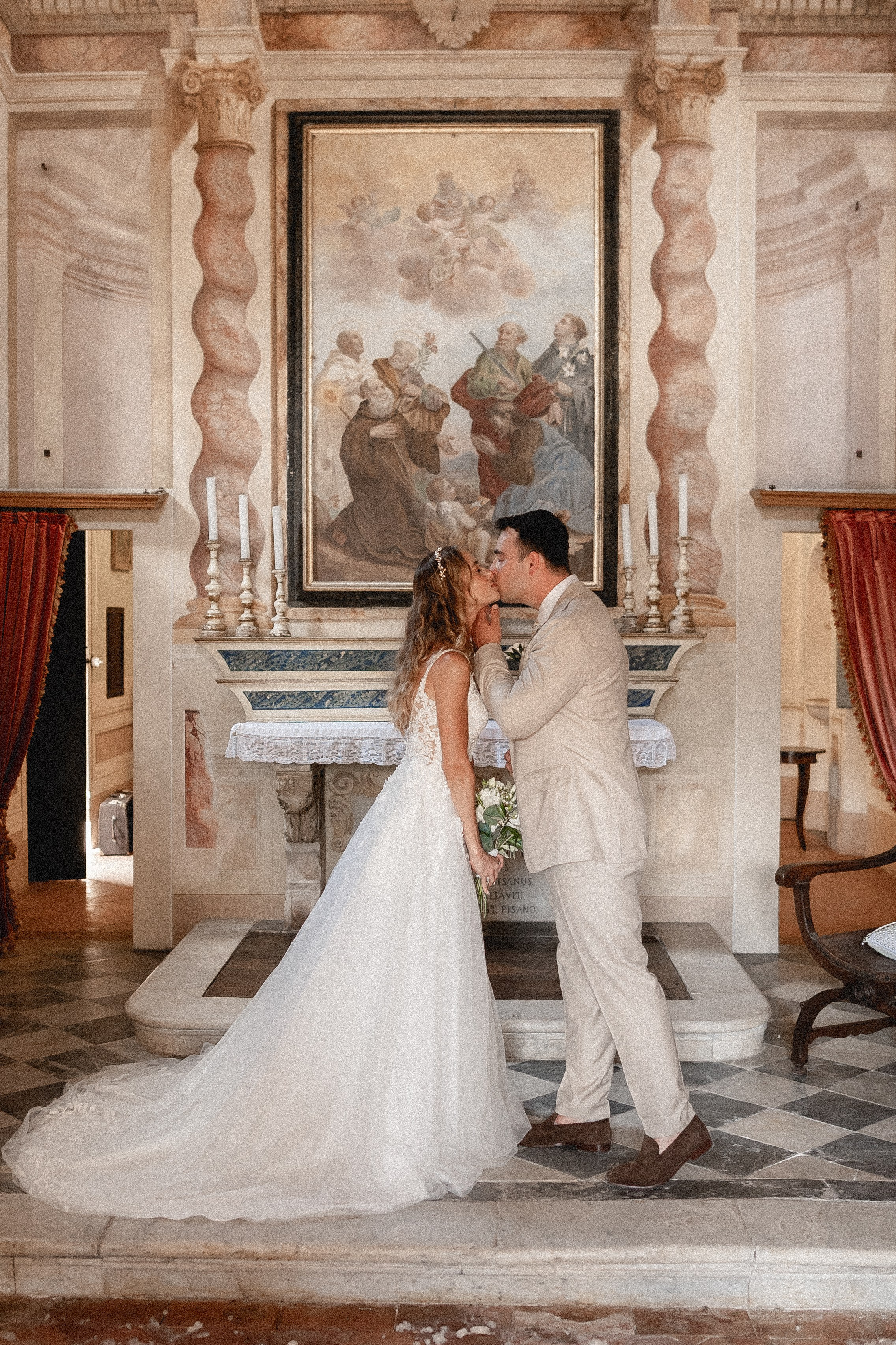 Diana & Thomas. Villa Scorzi, Tuscany. Digital + Film 35mm. Фотограф в Милане Анна Линник