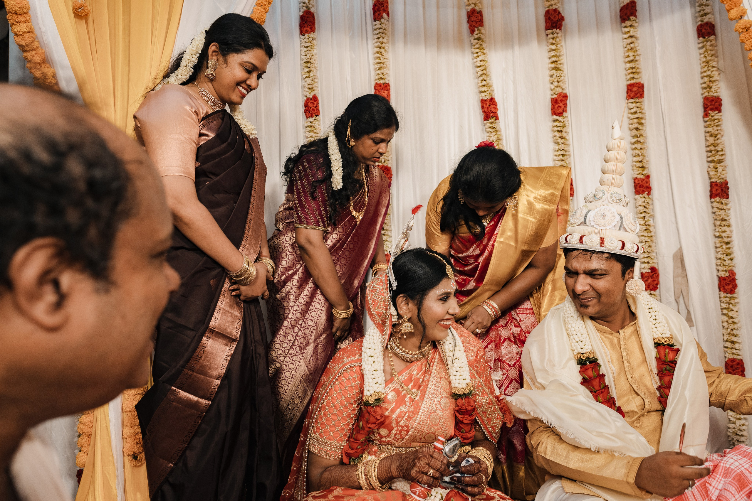 Sagaya & Rakesh. Agam Vizha