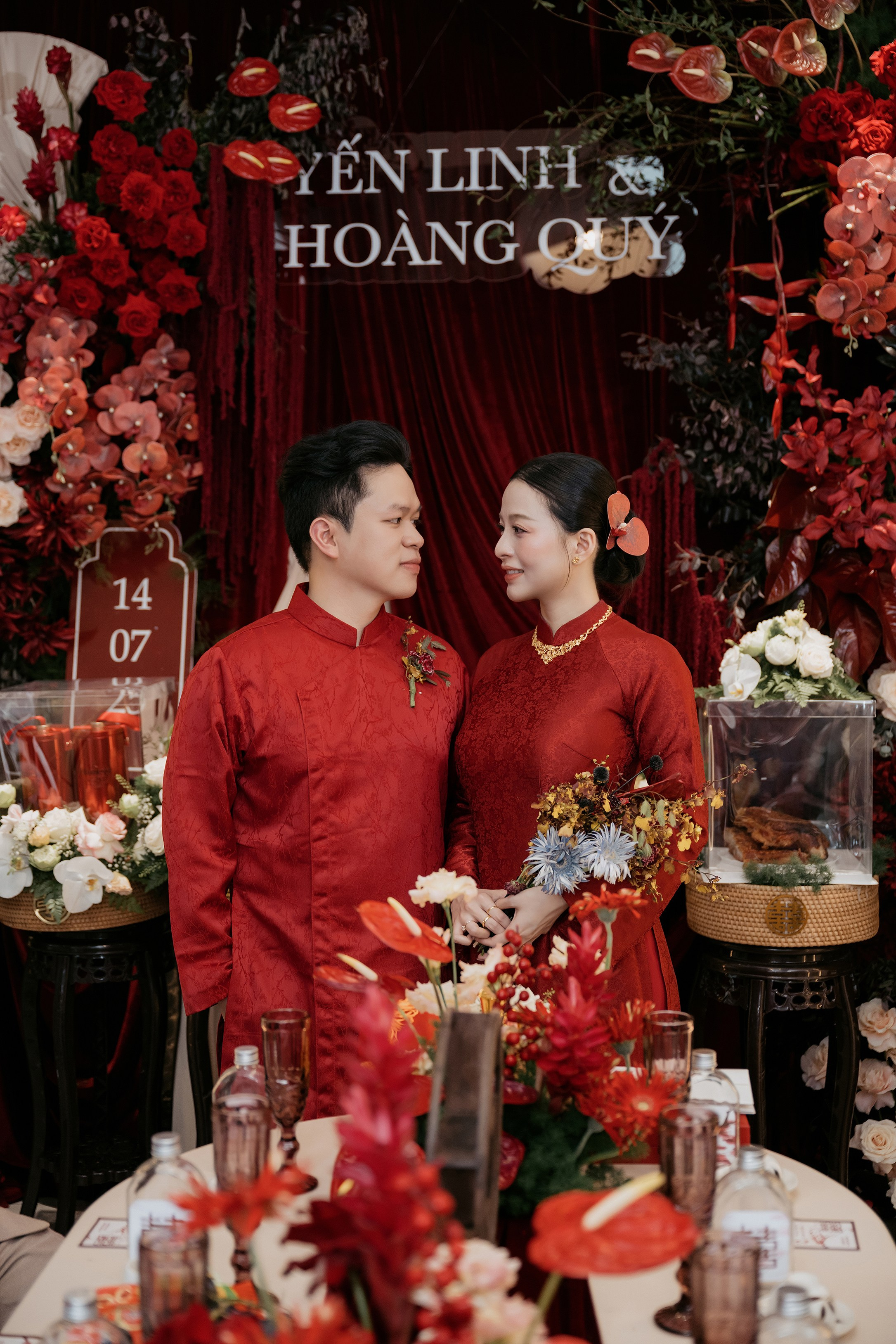 YEN LINH & HOANG QUY / Wedding Ceremony. Nhiếp ảnh gia đám cưới hàng đầu tại Thành Phố Hồ Chí Minh