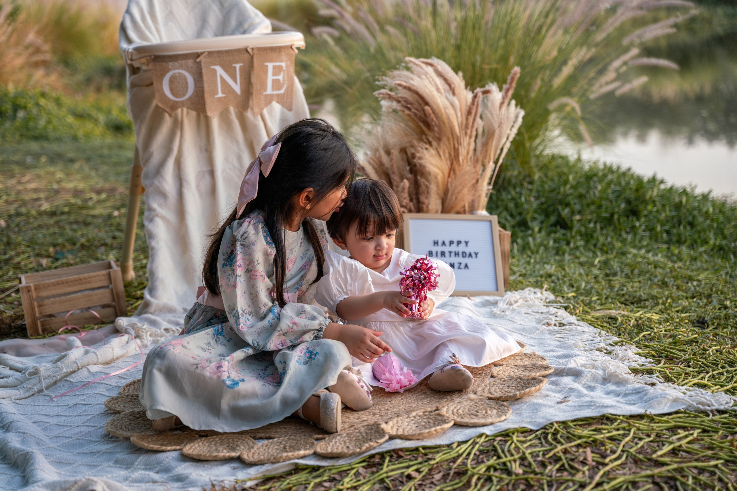 Little sister turns 1!. Angela Iakovleva — Family Photographer in Dubai