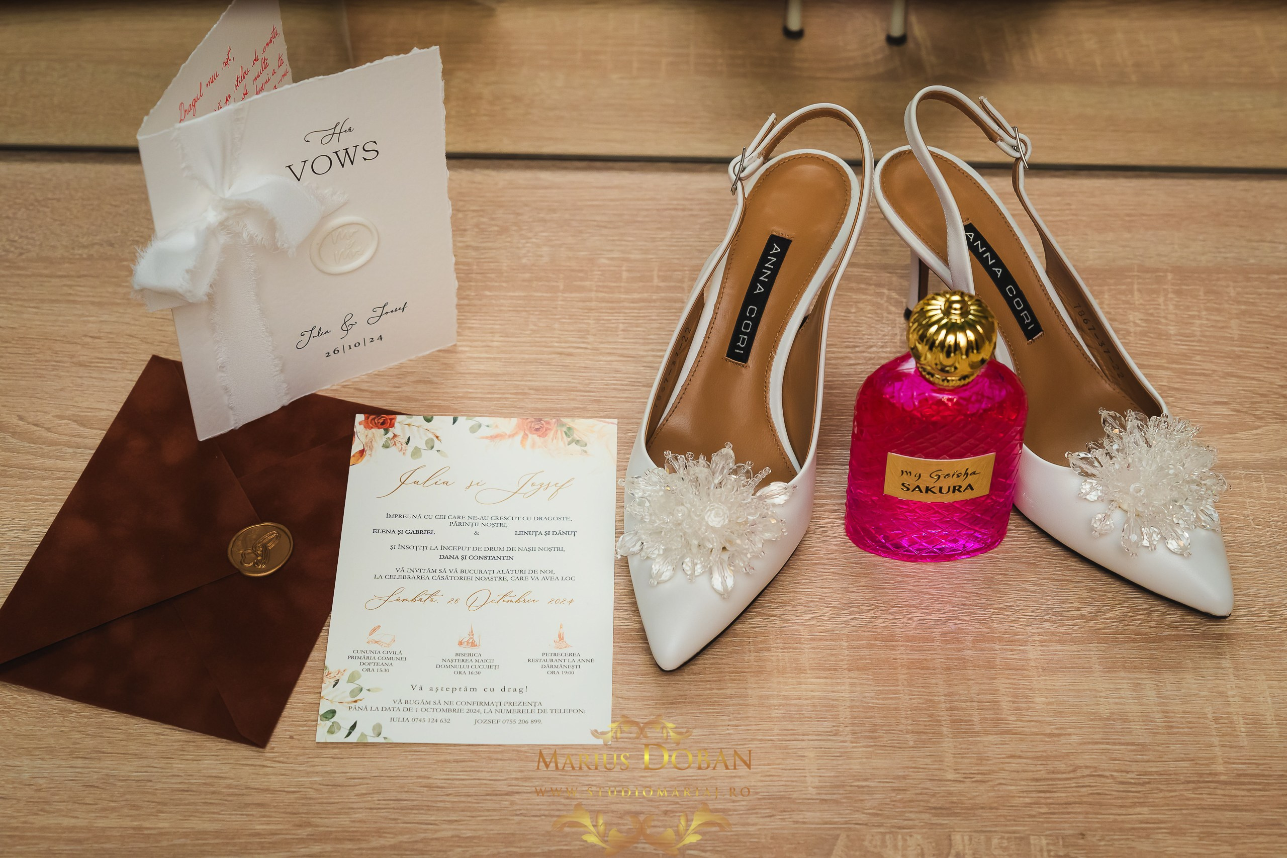 Iulia & Joszeph — preparing & details. Marius Doban