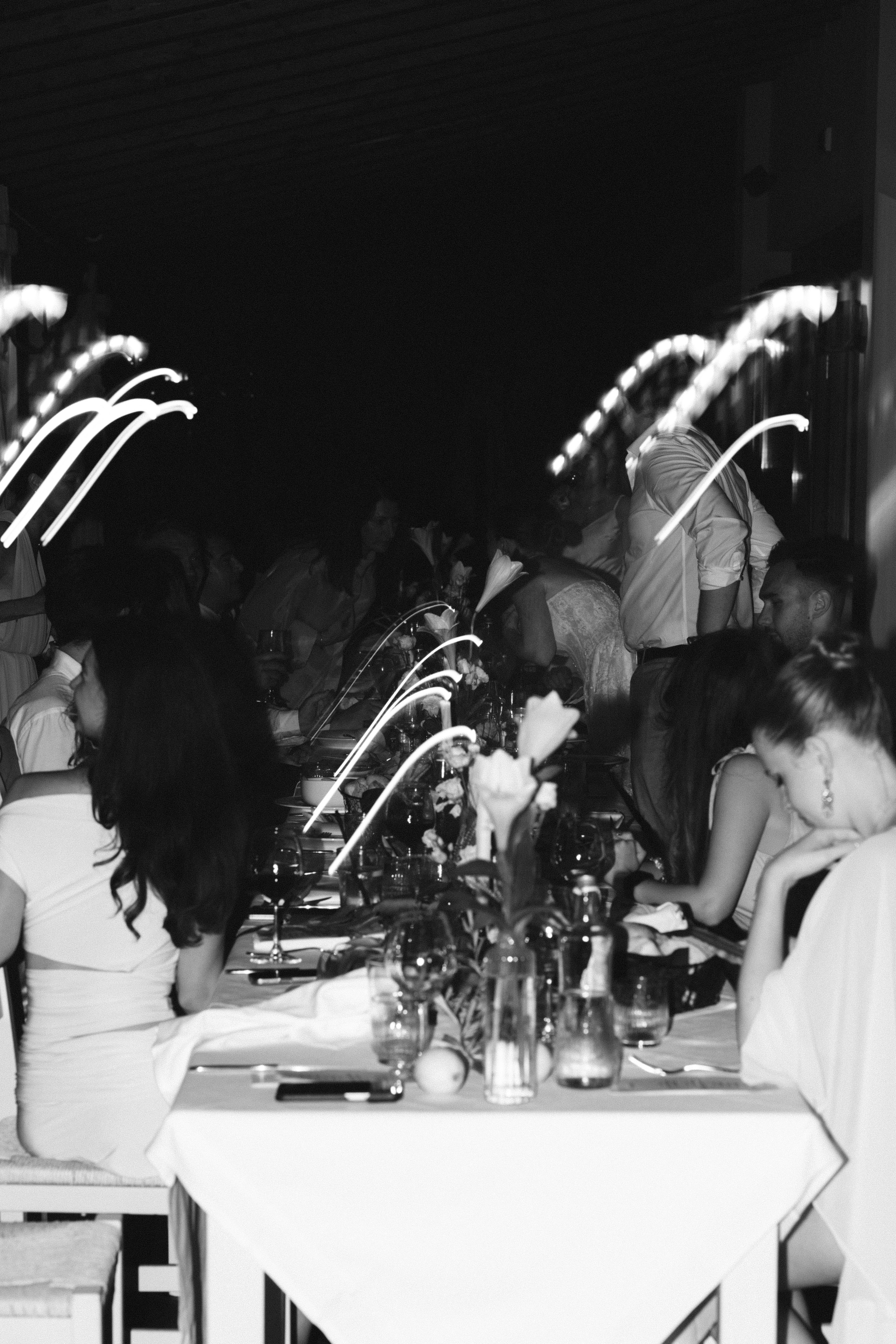 Intimate wedding party Lake Garda