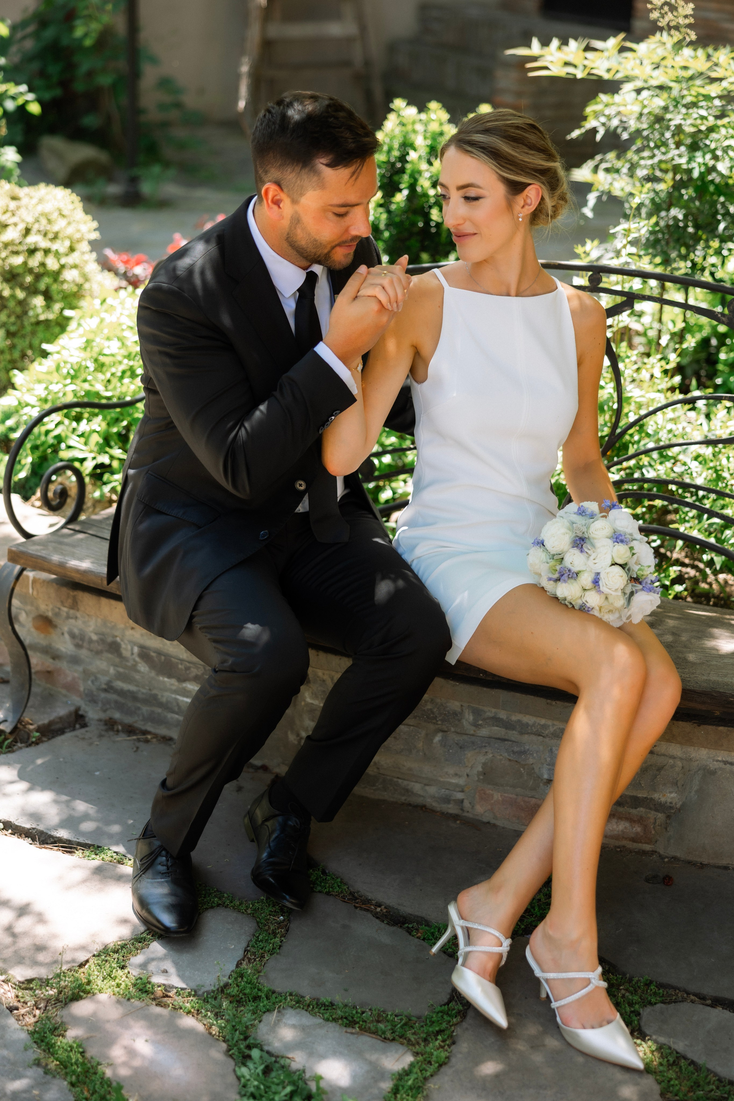 Lovely moments in Tbilisi. Wedding photographer in Tbilisi Ioseb Mamniashvili