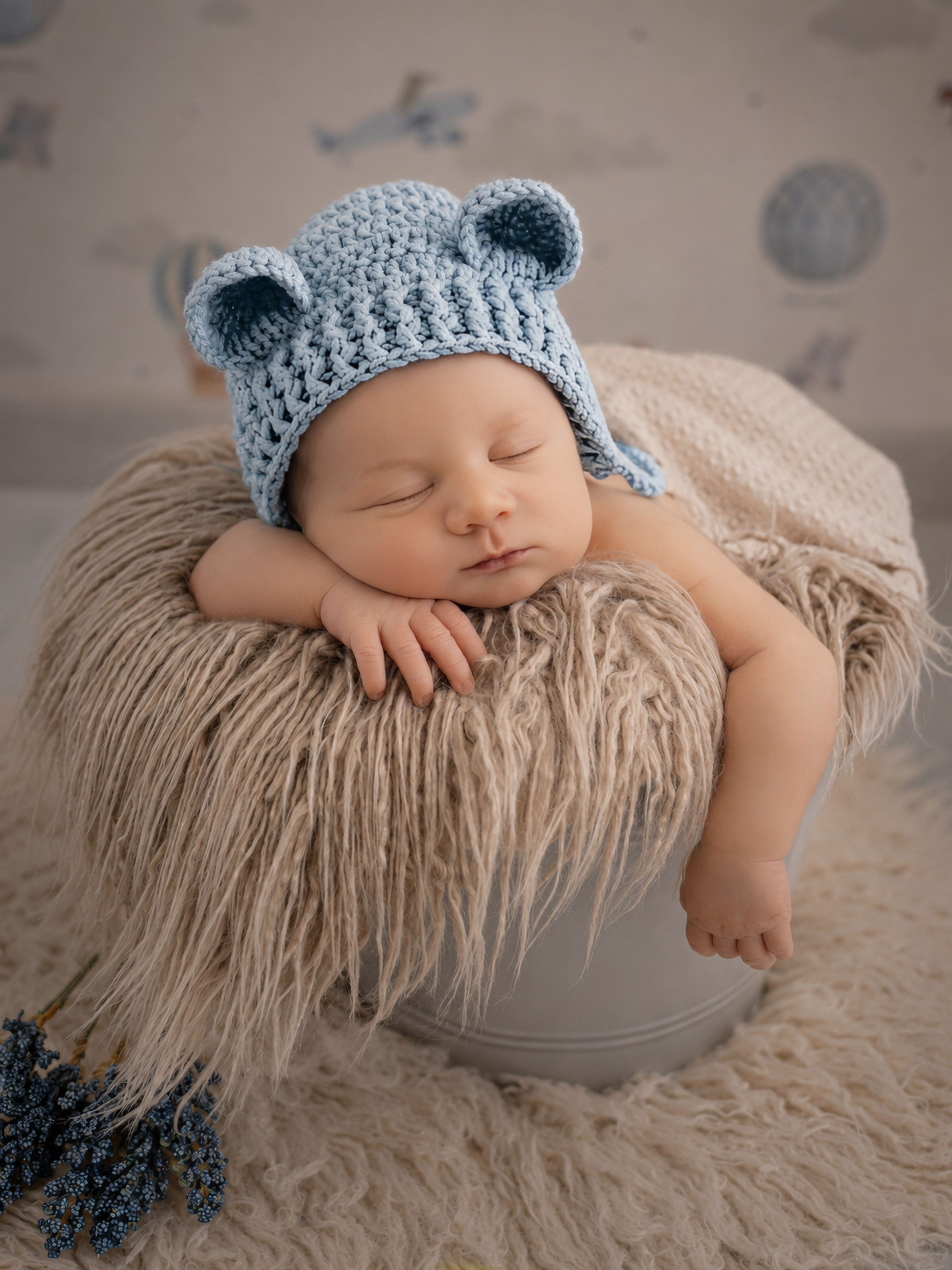 Newborn y Smash Cake. Bolery Fotografía